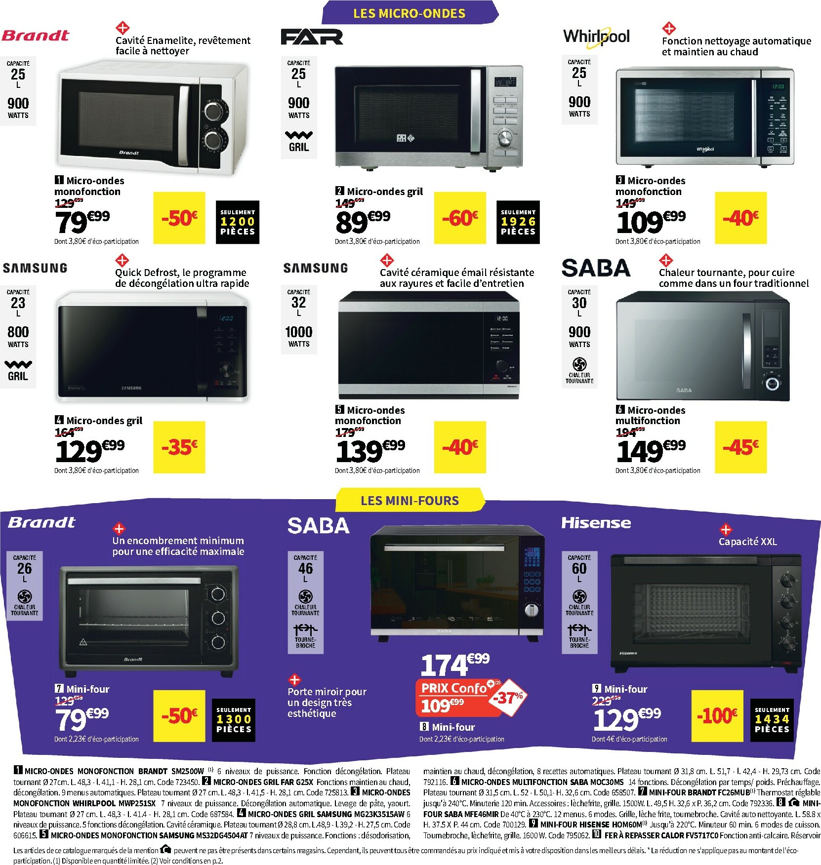 conforama - Catalogue Conforama valable du 28/10 au 25/12 - page: 38 conforama - Catalogue Conforama valable du 28/10 au 25/12 - page: 38