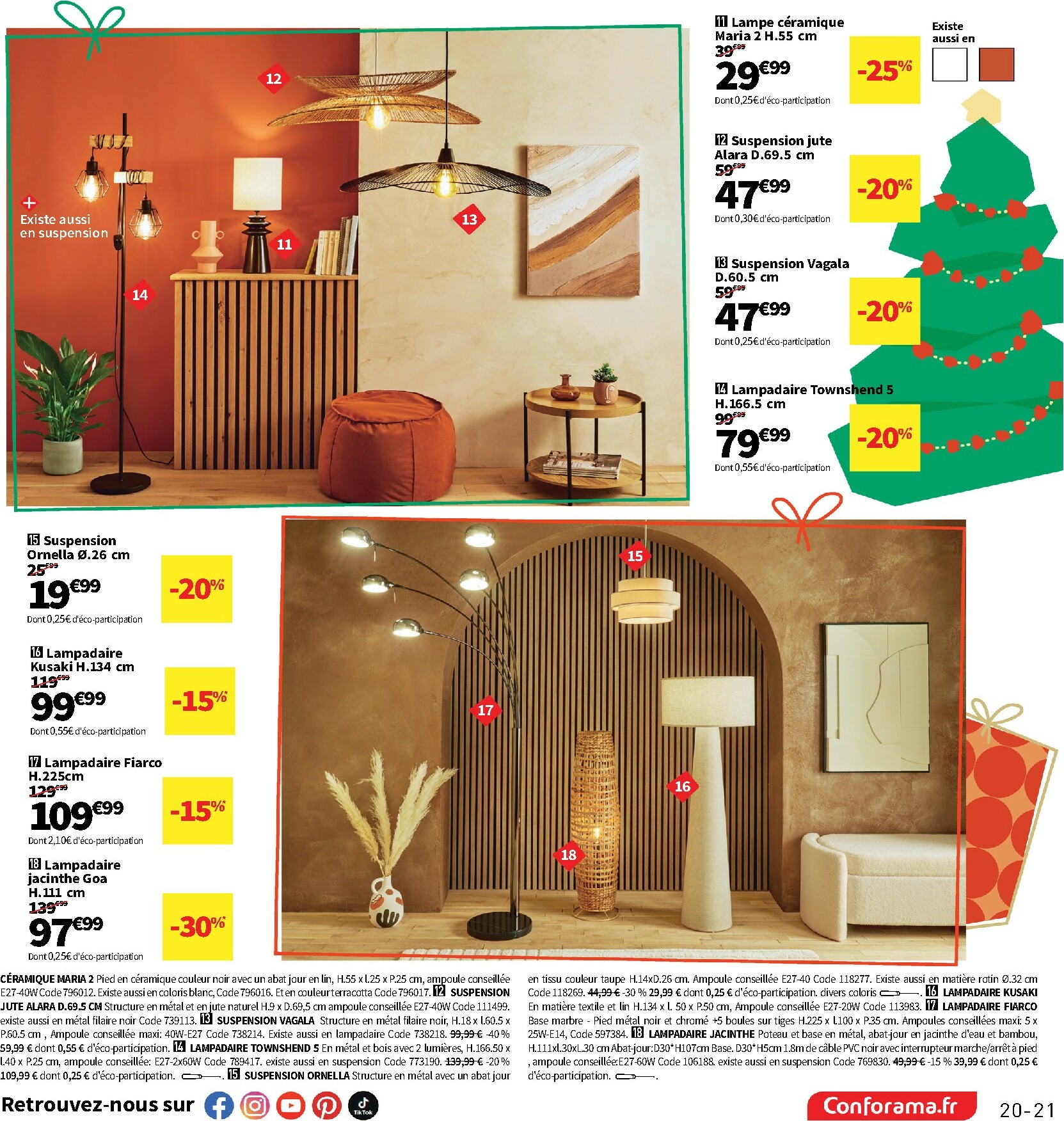 conforama - Catalogue Conforama valable du 28/10 au 25/12 - page: 21 conforama - Catalogue Conforama valable du 28/10 au 25/12 - page: 21