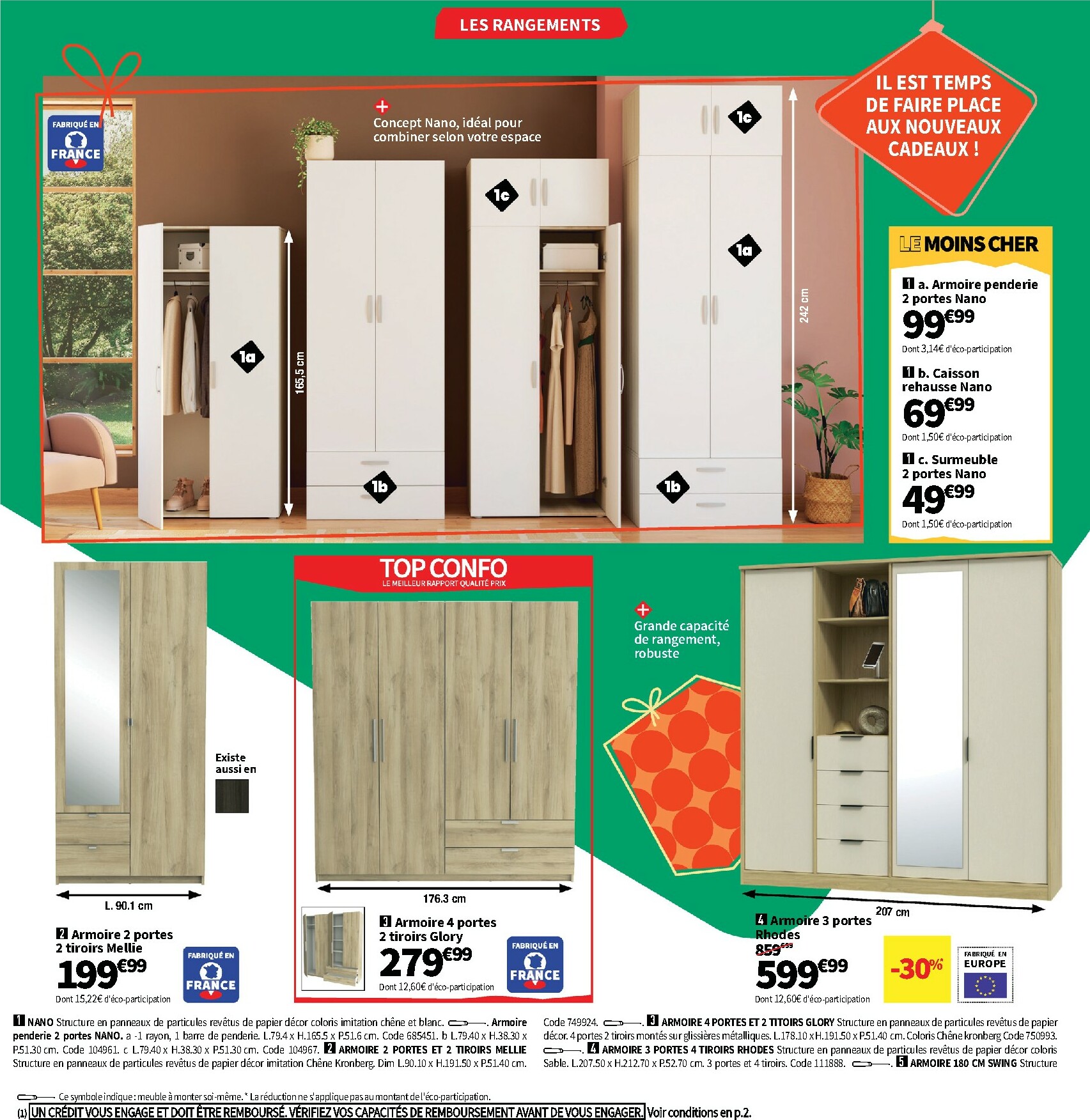 conforama - Catalogue Conforama valable du 28/10 au 25/12 - page: 54 conforama - Catalogue Conforama valable du 28/10 au 25/12 - page: 54