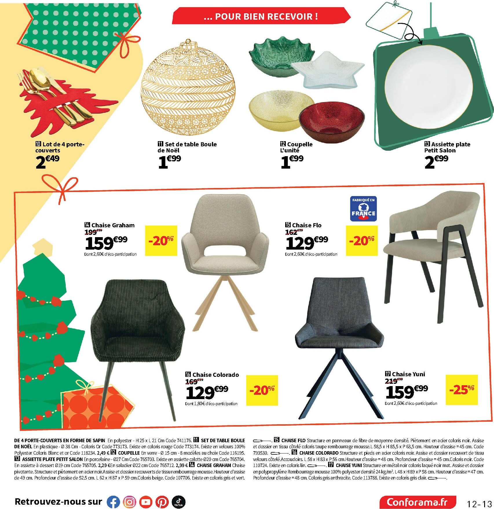 conforama - Catalogue Conforama valable du 28/10 au 25/12 - page: 13 conforama - Catalogue Conforama valable du 28/10 au 25/12 - page: 13