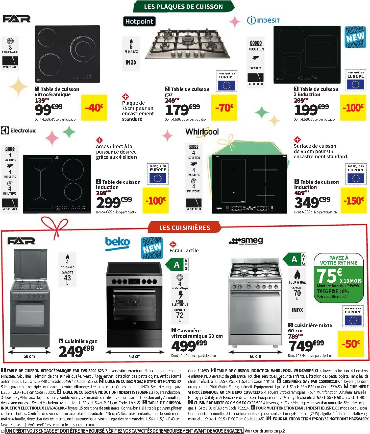 conforama - Catalogue Conforama - Los Promos valable du 02/12 au 25/12 - page: 32