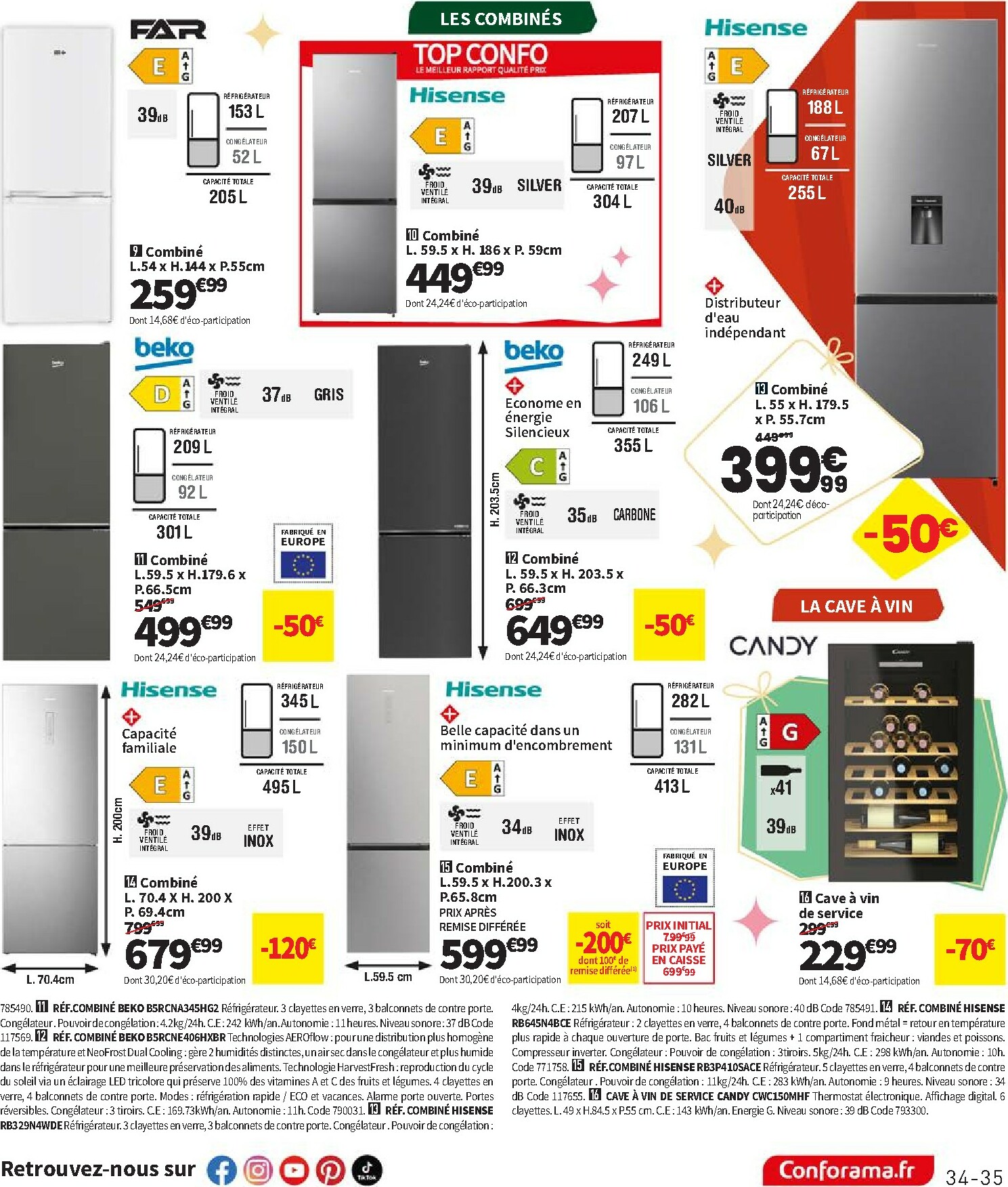 conforama - Catalogue Conforama - Los Promos valable du 02/12 au 25/12 - page: 35