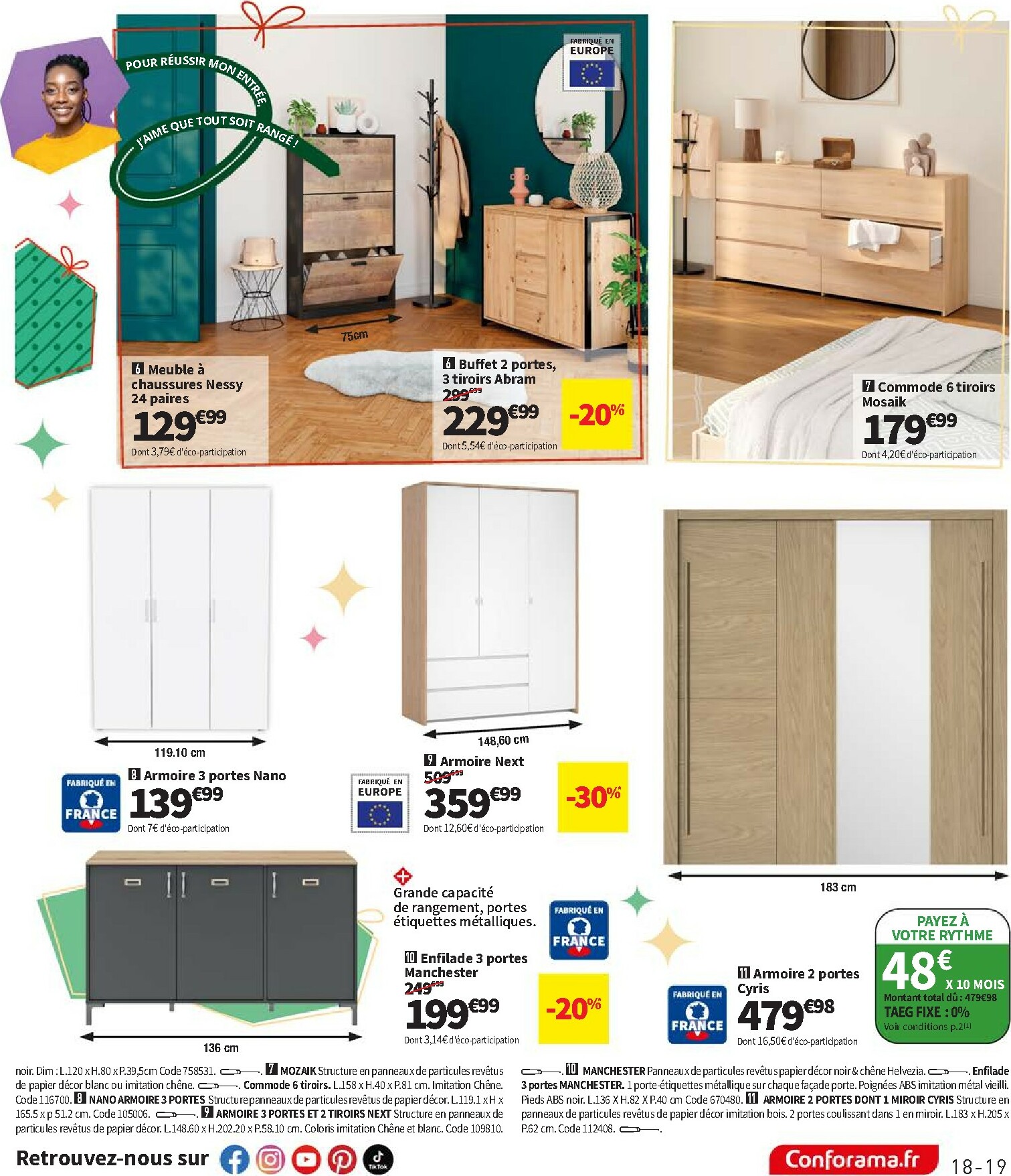 conforama - Catalogue Conforama - Los Promos valable du 02/12 au 25/12 - page: 19