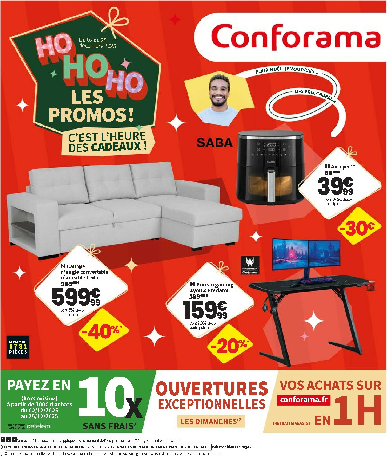 conforama - Catalogue Conforama - Los Promos valable du 02/12 au 25/12