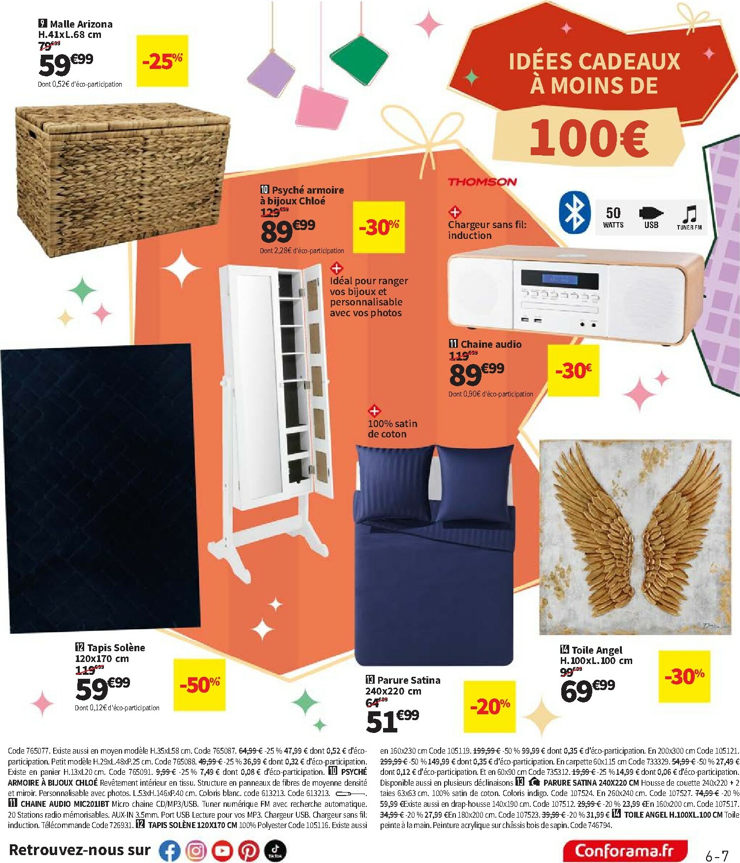 conforama - Catalogue Conforama - Los Promos valable du 02/12 au 25/12 - page: 7