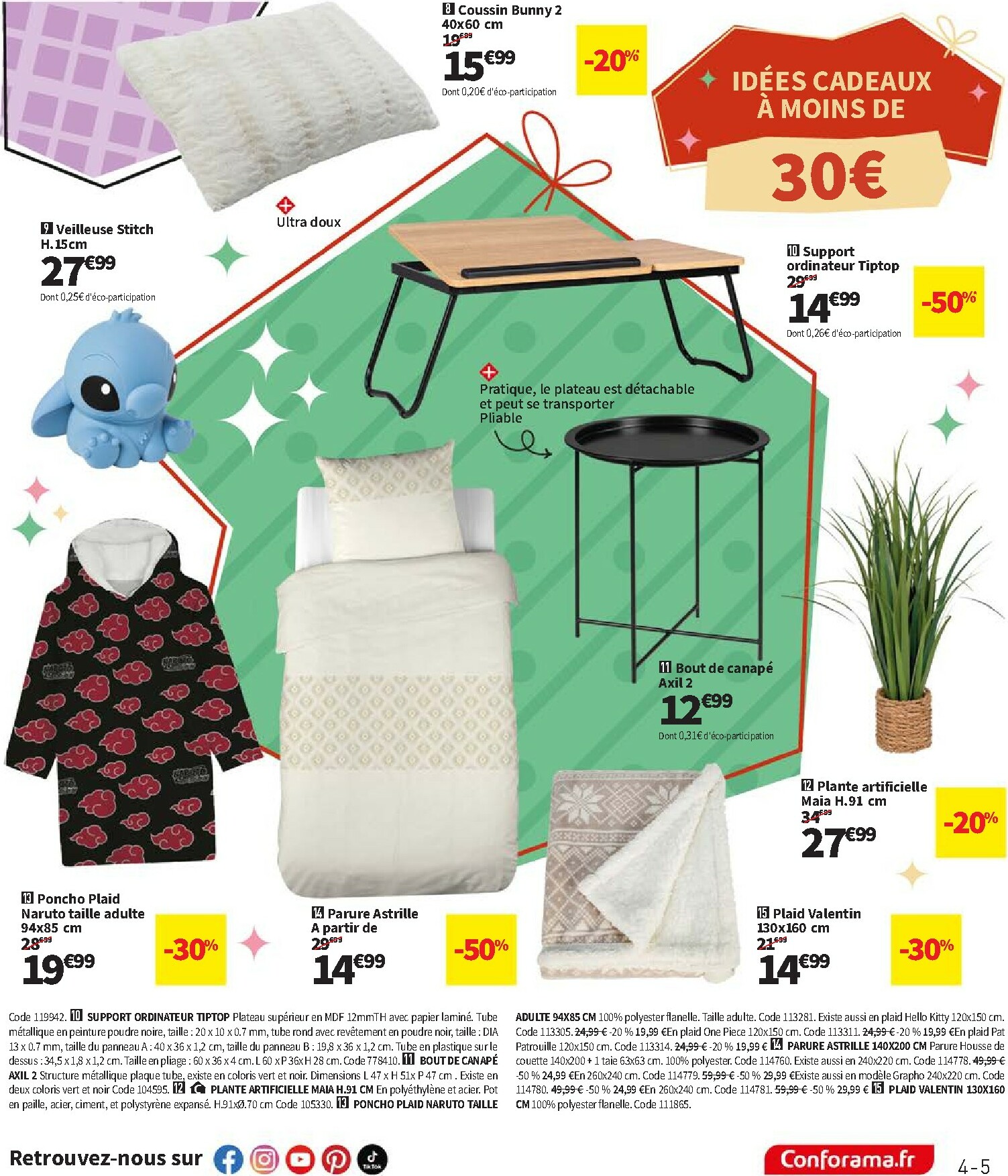 conforama - Catalogue Conforama - Los Promos valable du 02/12 au 25/12 - page: 5