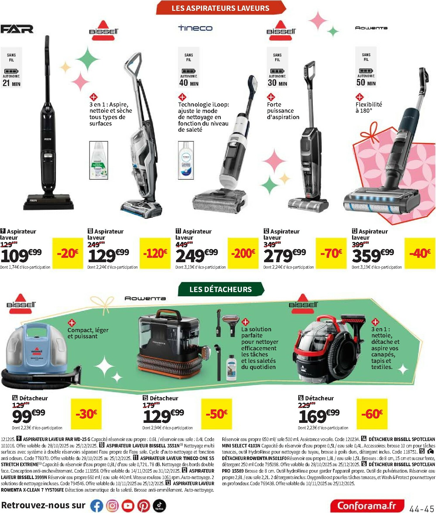 conforama - Catalogue Conforama - Los Promos valable du 02/12 au 25/12 - page: 45