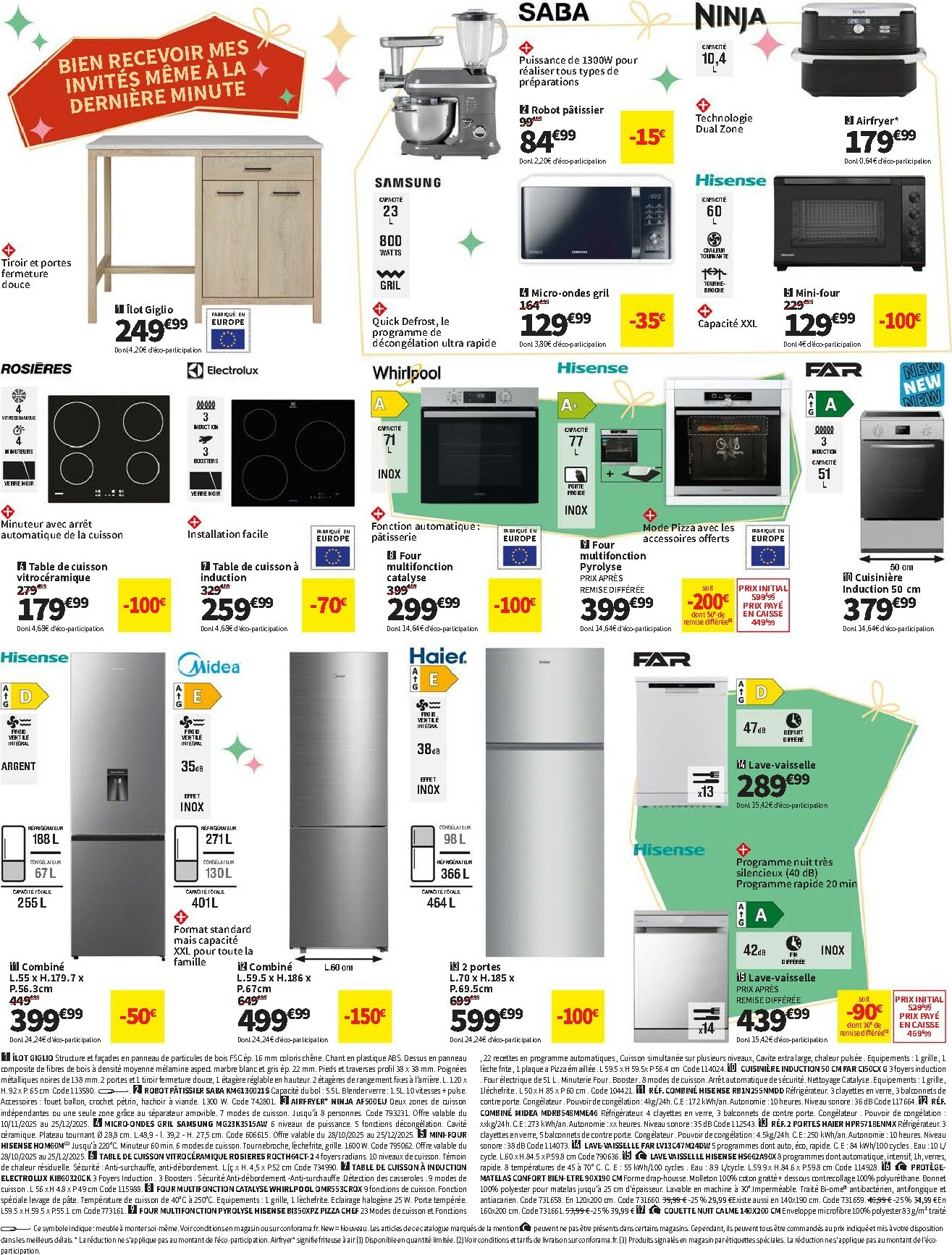 conforama - Catalogue Conforama - Christmas valable du 09/12 au 25/12 - page: 6