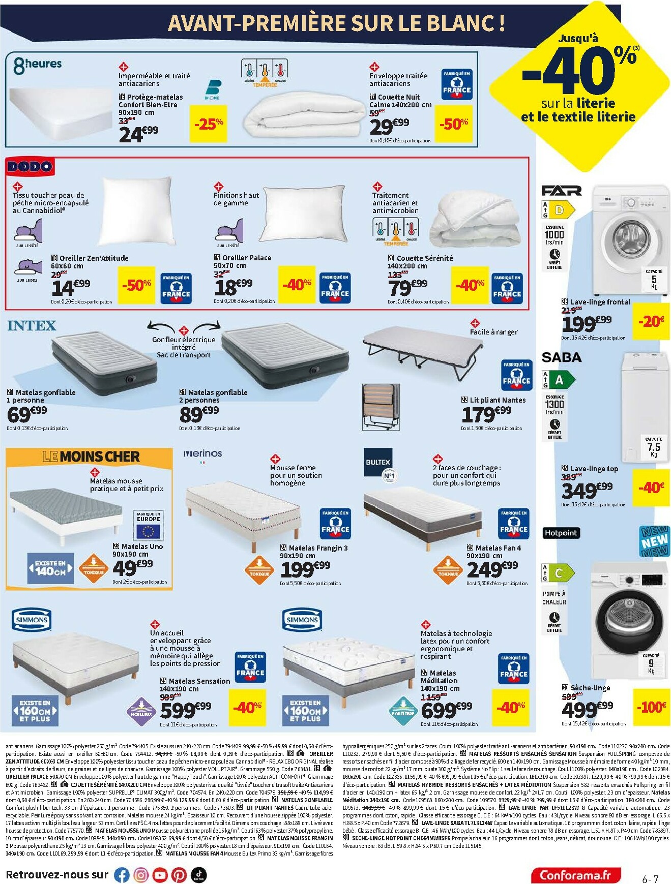 conforama - Catalogue Conforama - Christmas valable du 09/12 au 25/12 - page: 7