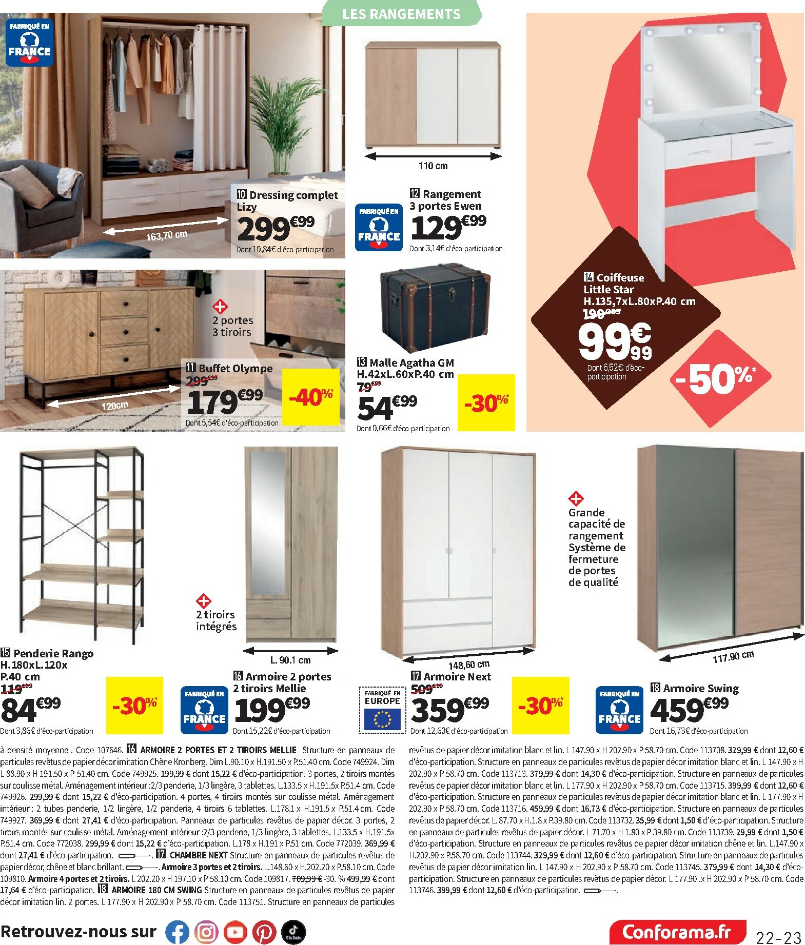 conforama - Catalogue Conforama valable du 27/01/2026 au 23/02/2026 - page: 23