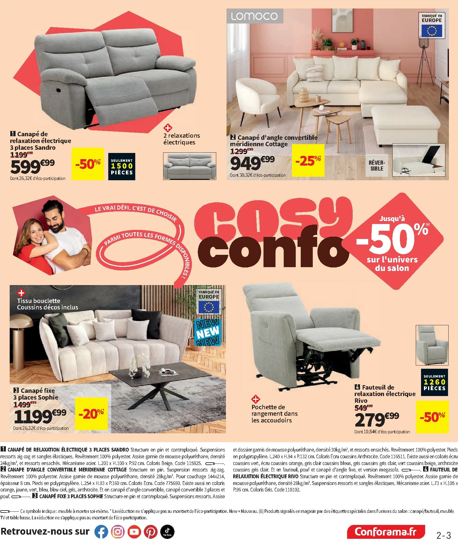 conforama - Catalogue Conforama valable du 27/01/2026 au 23/02/2026 - page: 3