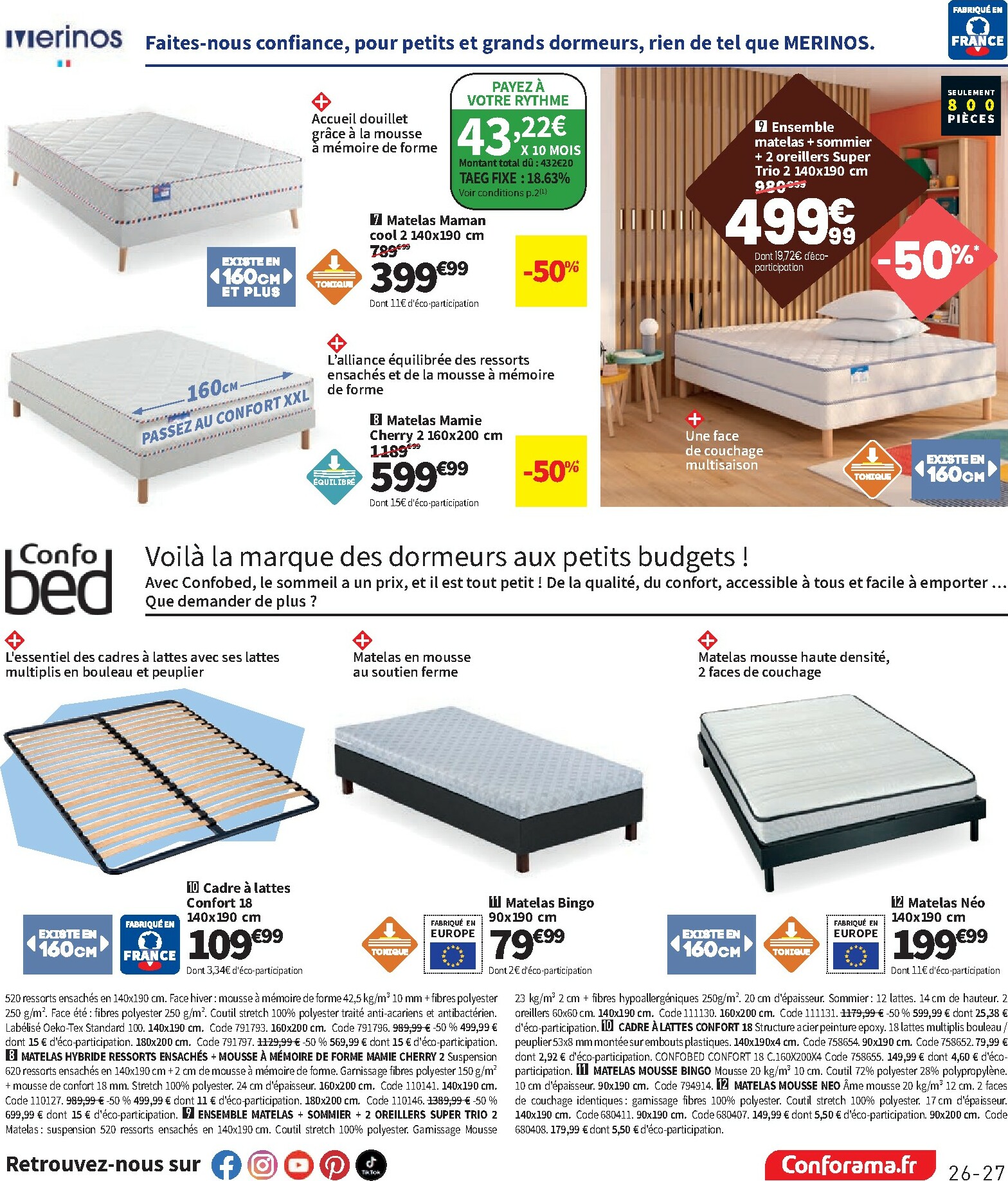 conforama - Catalogue Conforama valable du 27/01/2026 au 23/02/2026 - page: 27