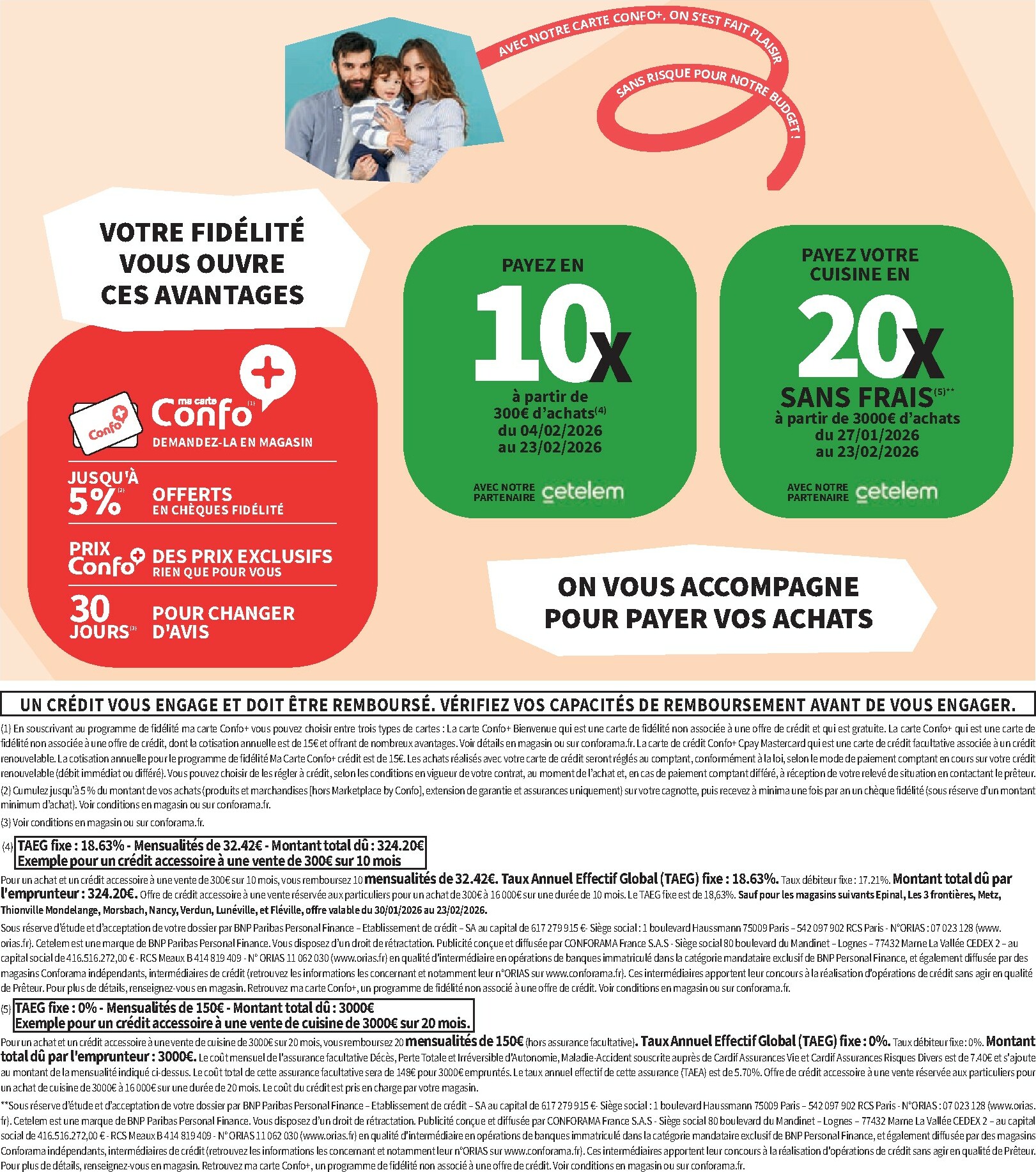 conforama - Catalogue Conforama valable du 27/01/2026 au 23/02/2026 - page: 2