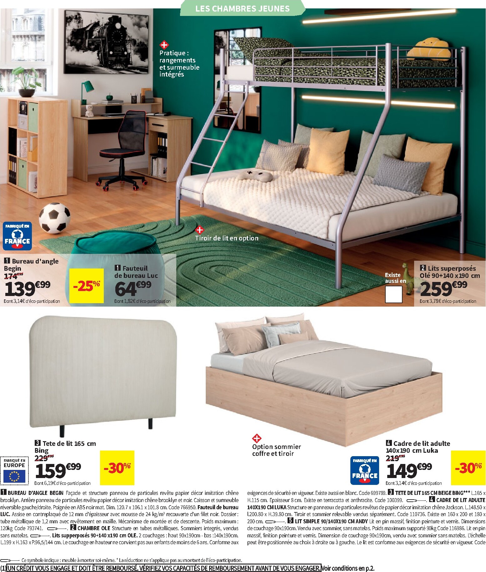 conforama - Catalogue Conforama valable du 24/02/2026 au 30/03/2026 - page: 40