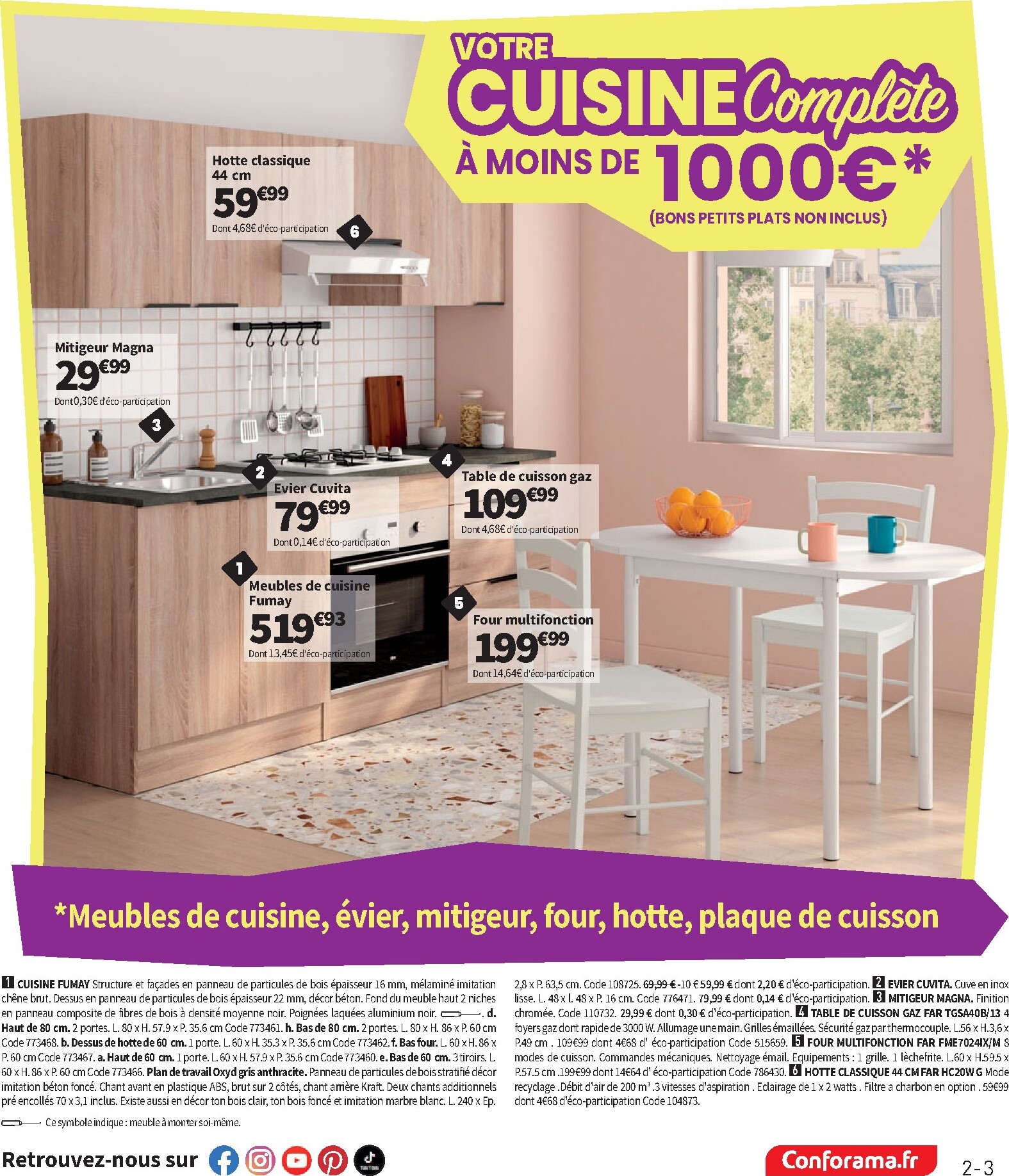 conforama - Catalogue Conforama valable du 24/02/2026 au 30/03/2026 - page: 3