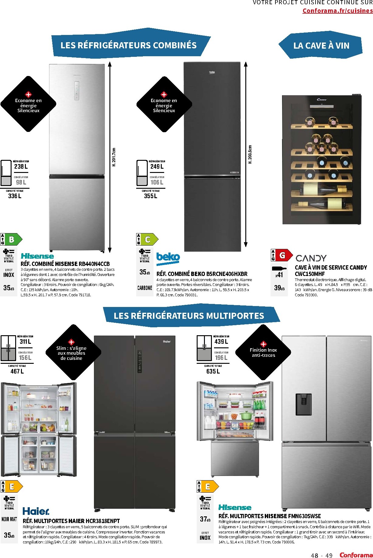conforama - Catalogue Conforama - Guide Cuisine valable du 01/03/2026 au 31/12/2026 - page: 49