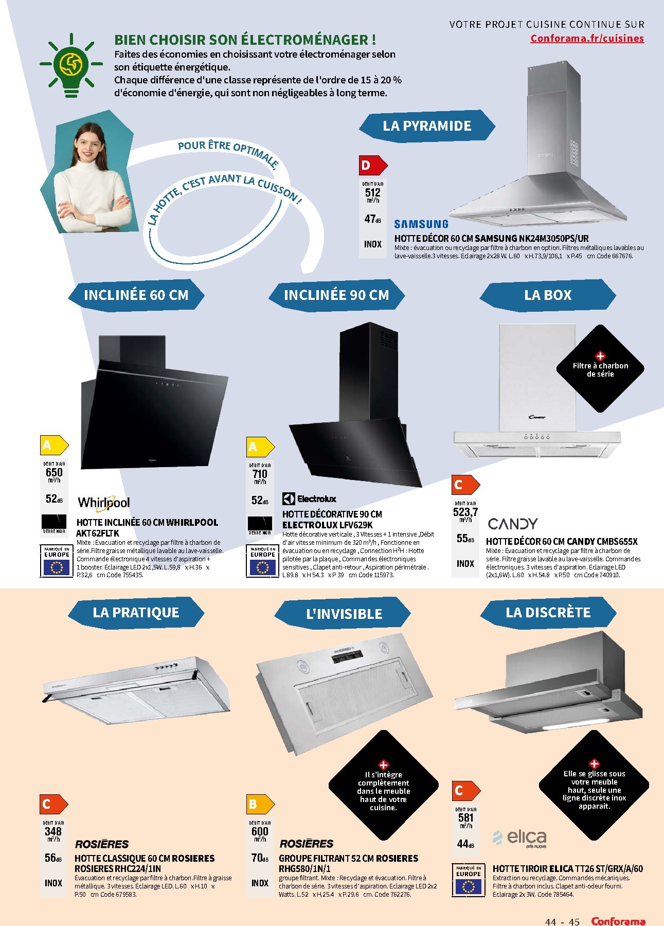 conforama - Catalogue Conforama - Guide Cuisine valable du 01/03/2026 au 31/12/2026 - page: 45