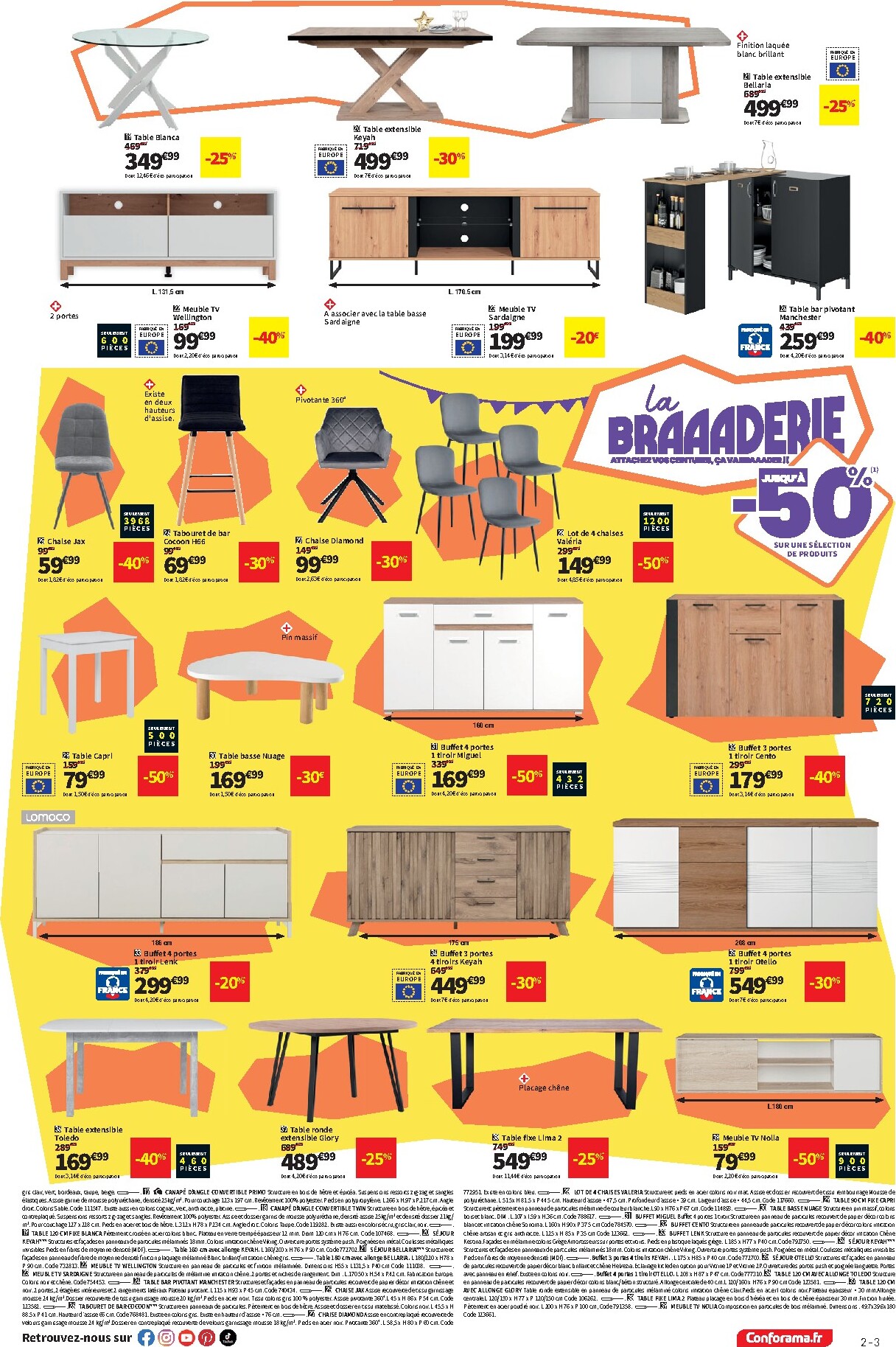 conforama - Catalogue Conforama valable du 31/03/2026 au 27/04/2026 - page: 3