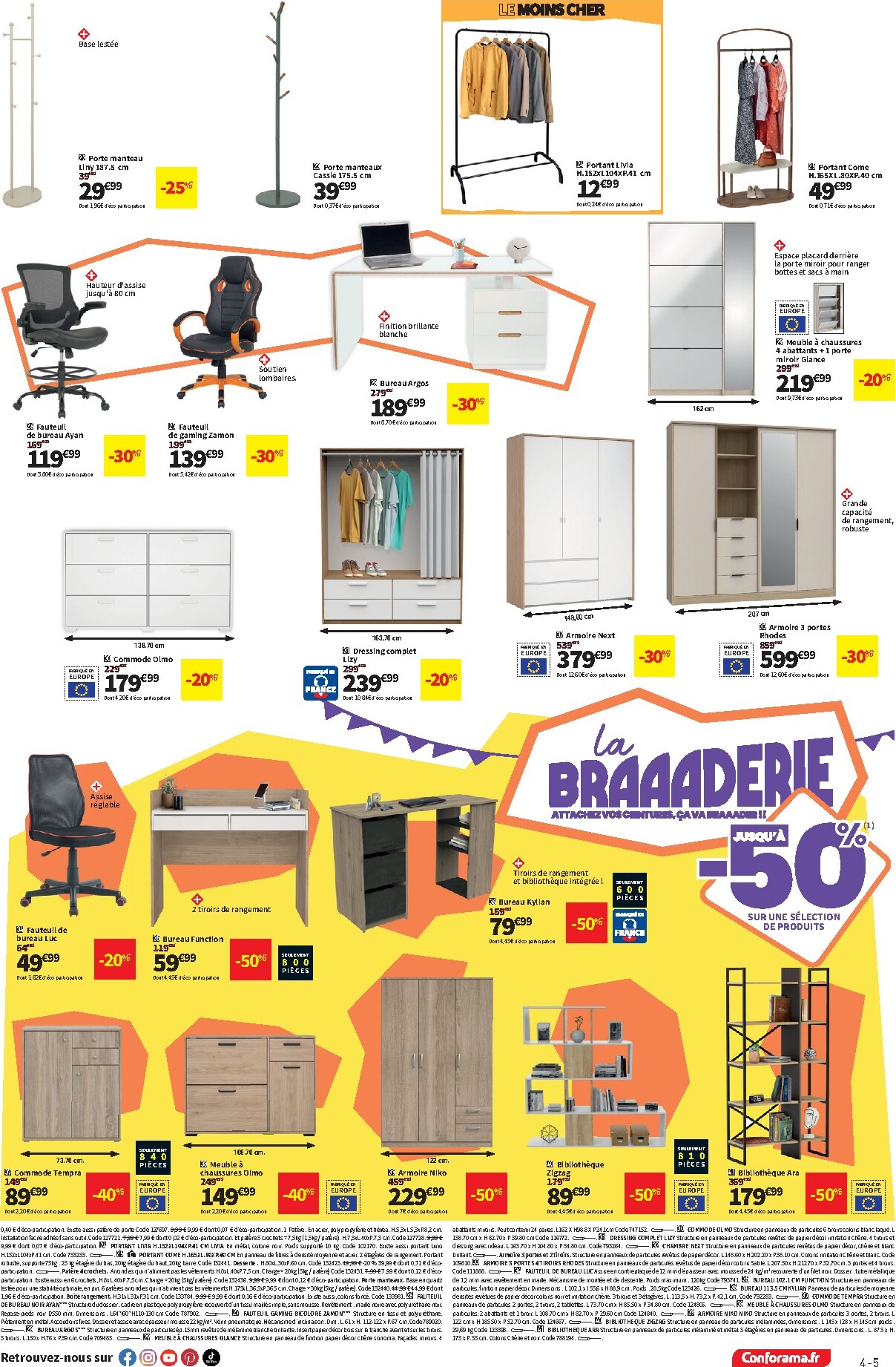 conforama - Catalogue Conforama valable du 31/03/2026 au 27/04/2026 - page: 5