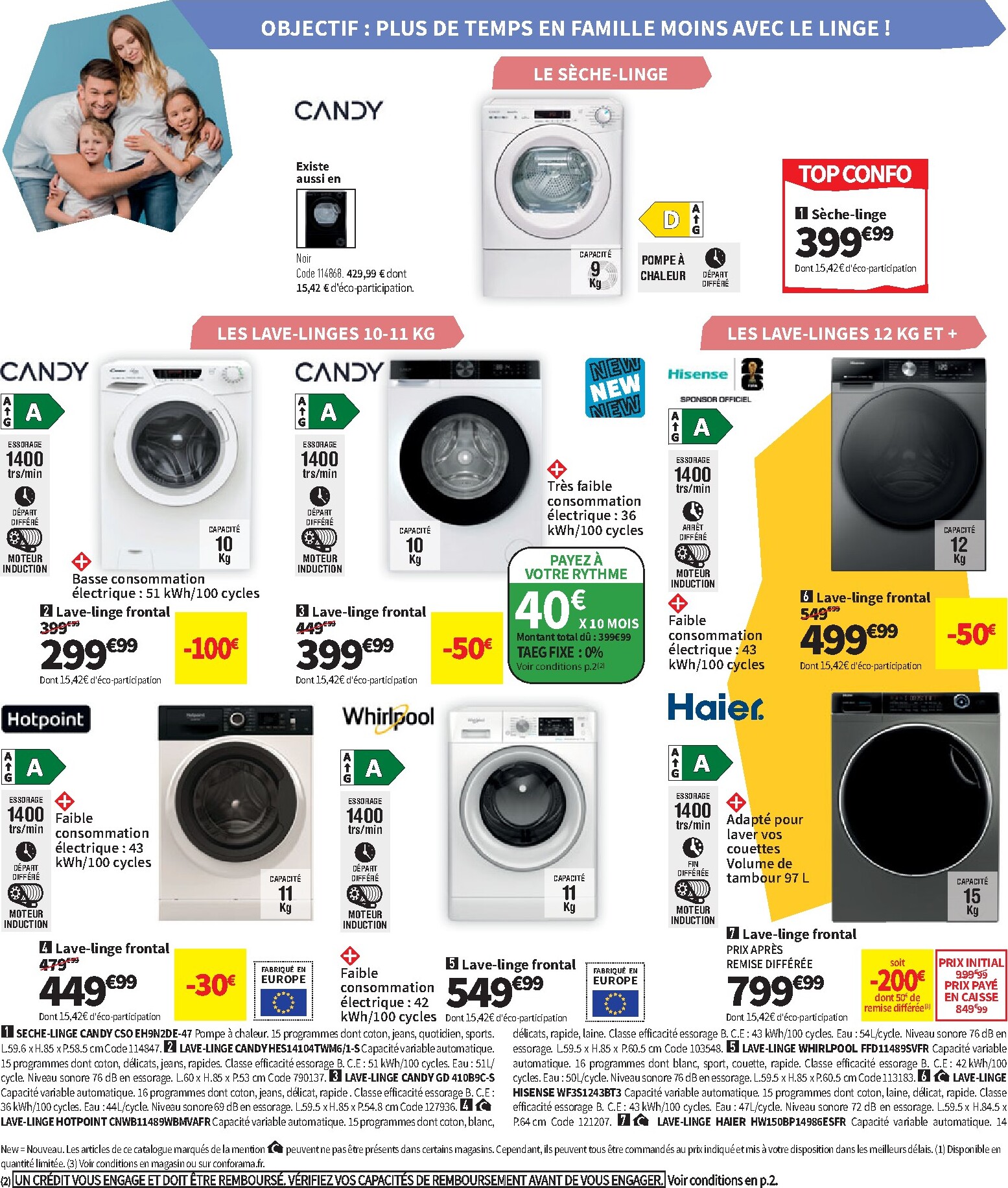 conforama - Current Conforama leaflet valid from du mardi 14/04/2026 to du lundi 18/05/2026 - page: 20