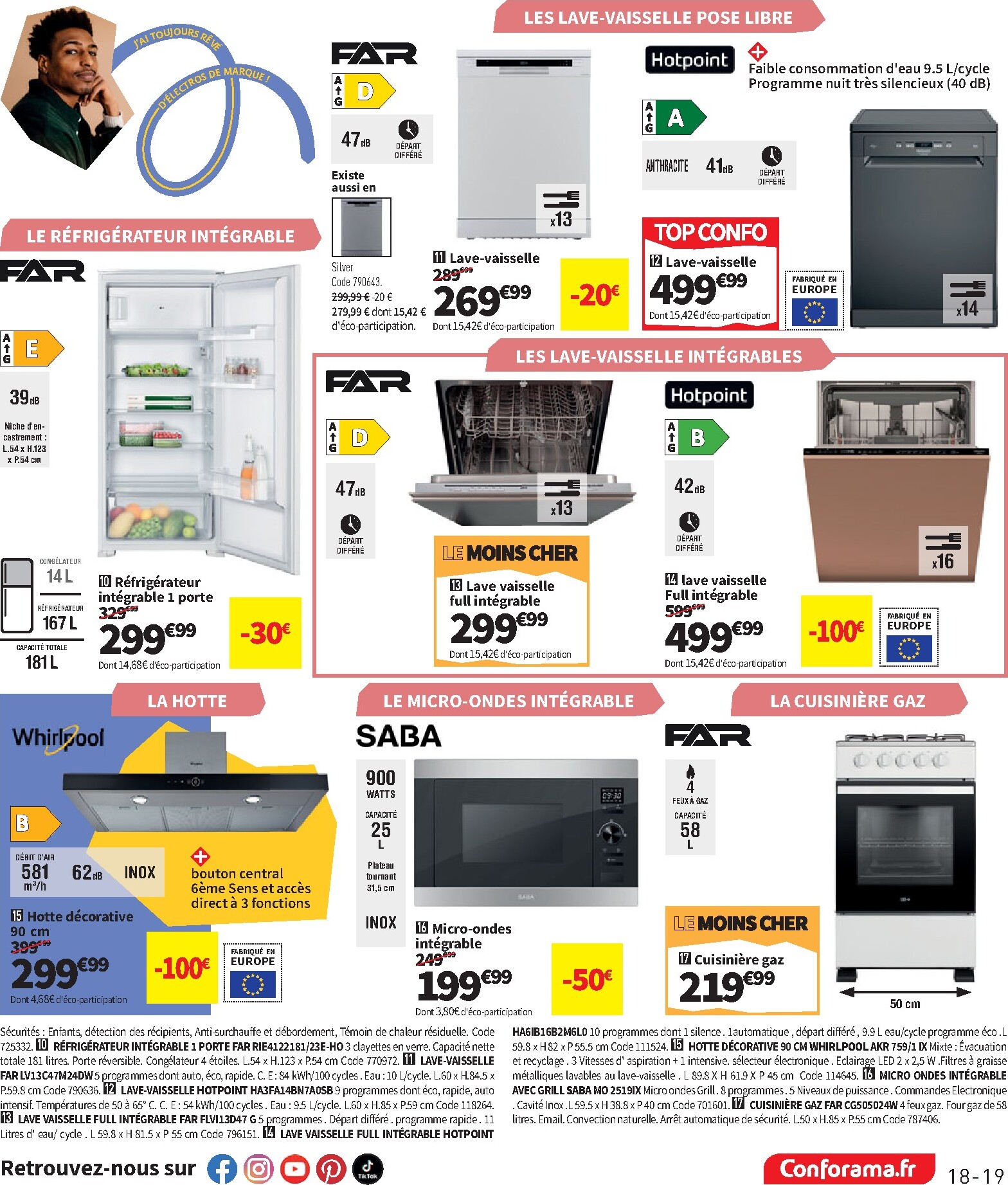 conforama - Current Conforama leaflet valid from du mardi 14/04/2026 to du lundi 18/05/2026 - page: 19