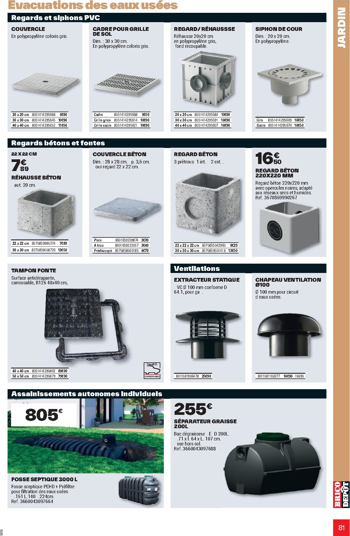 brico-depot - Current Brico Dépôt leaflet valid from de jeudi 26/03/2026 to du vendredi 12/06/2026 - page: 81
