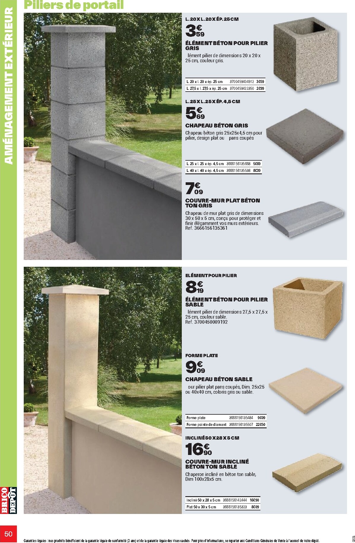 brico-depot - Current Brico Dépôt leaflet valid from de jeudi 26/03/2026 to du vendredi 12/06/2026 - page: 50