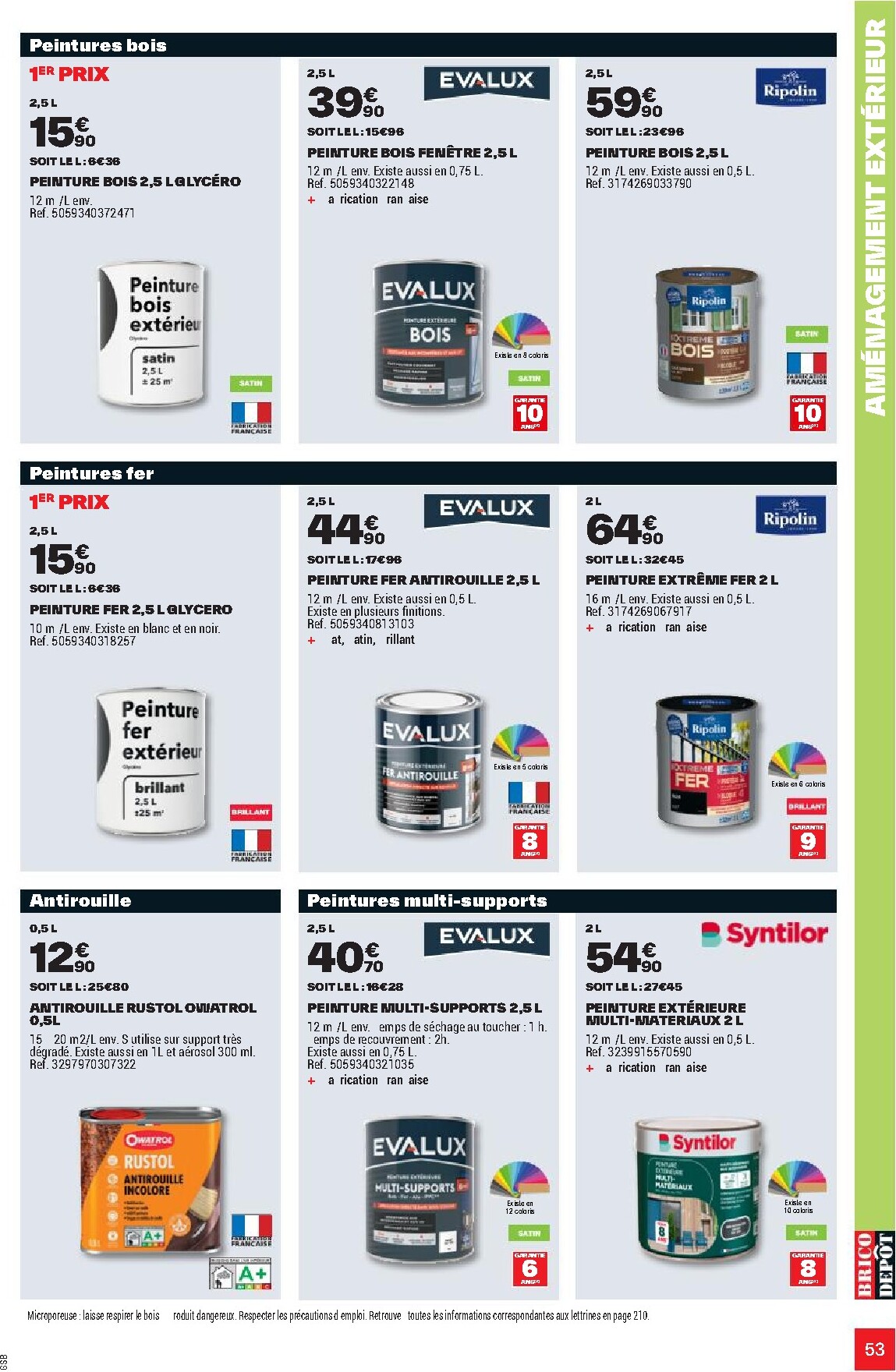 brico-depot - Current Brico Dépôt leaflet valid from de jeudi 26/03/2026 to du vendredi 12/06/2026 - page: 53
