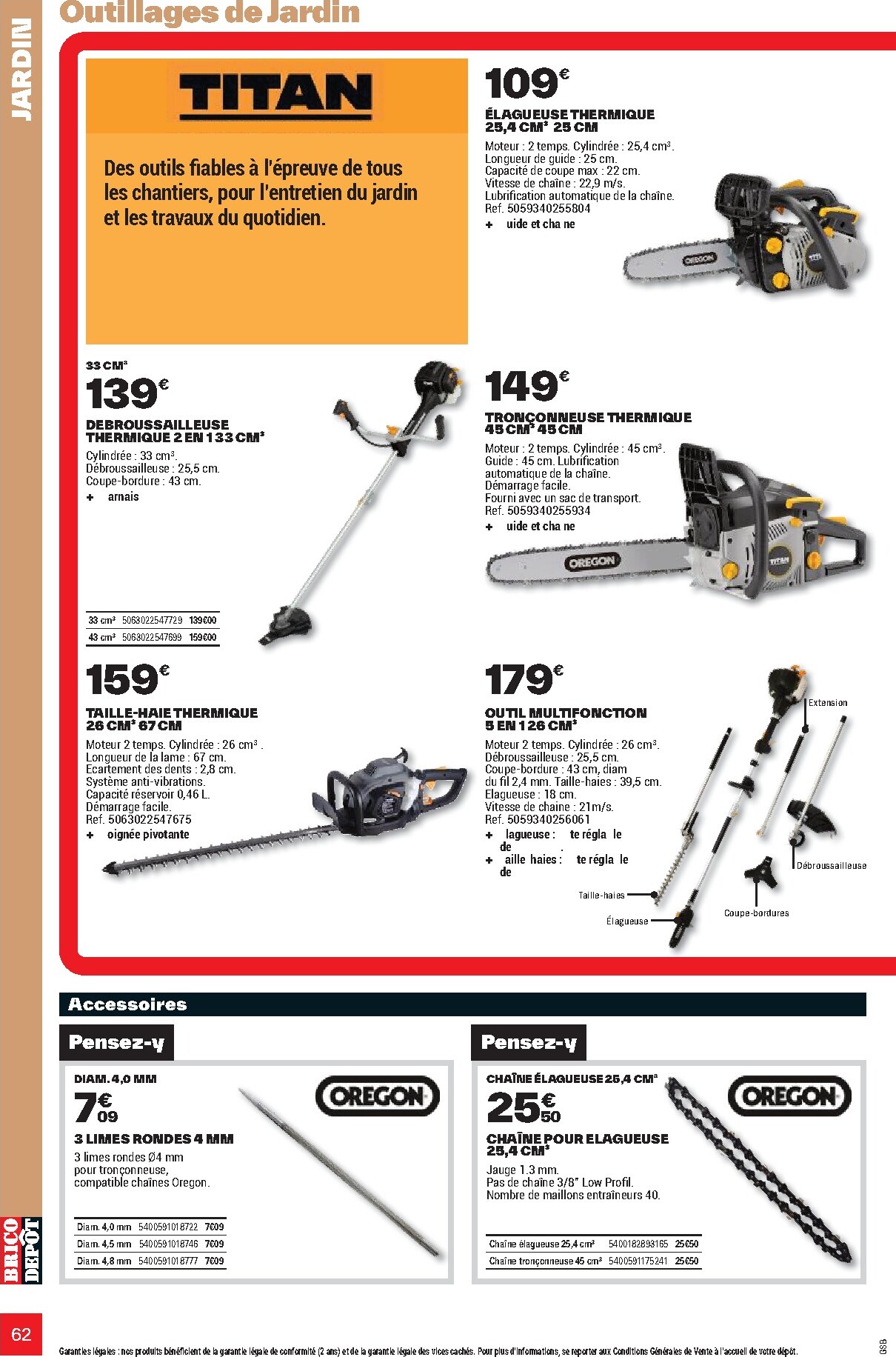 brico-depot - Current Brico Dépôt leaflet valid from de jeudi 26/03/2026 to du vendredi 12/06/2026 - page: 62