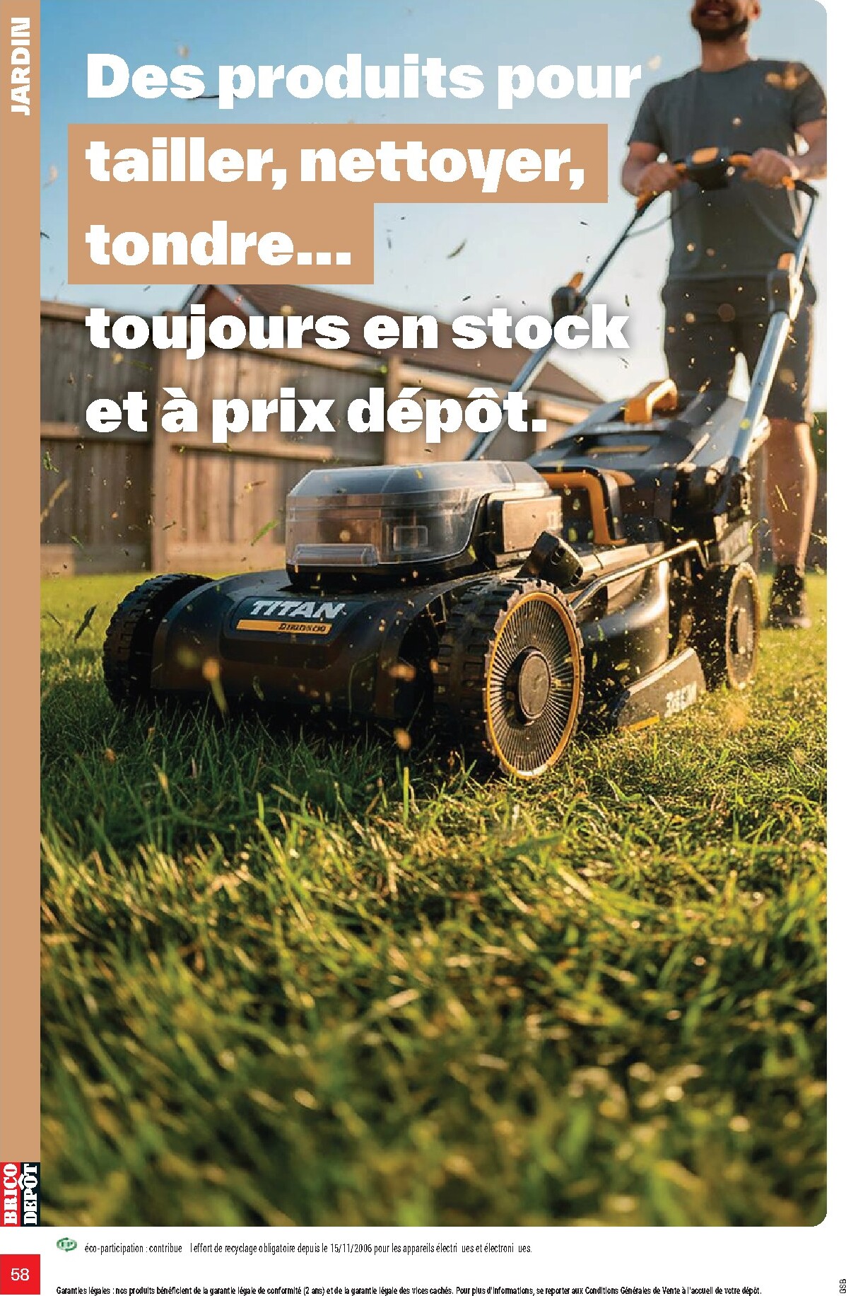 brico-depot - Current Brico Dépôt leaflet valid from de jeudi 26/03/2026 to du vendredi 12/06/2026 - page: 58