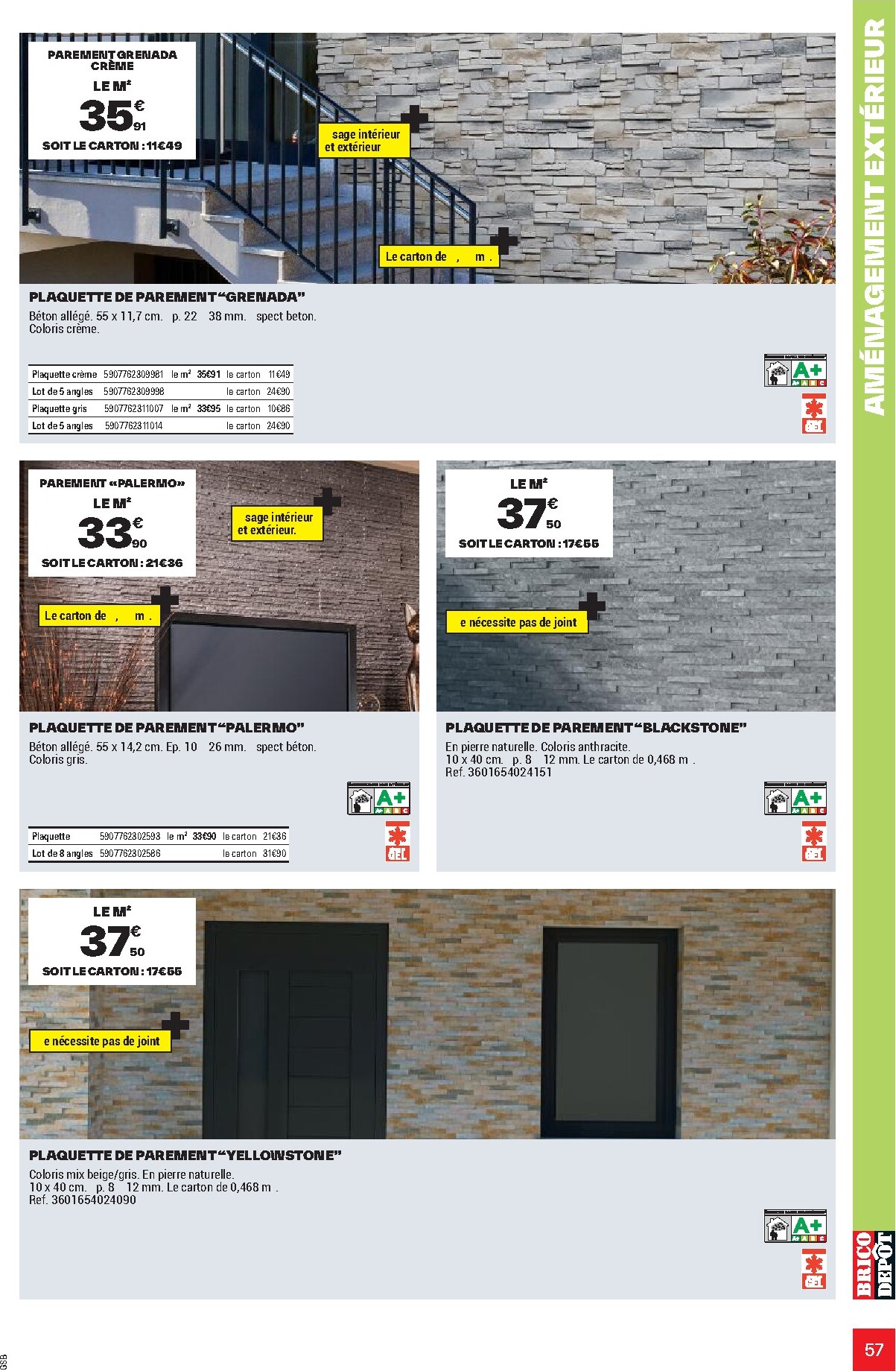brico-depot - Current Brico Dépôt leaflet valid from de jeudi 26/03/2026 to du vendredi 12/06/2026 - page: 57