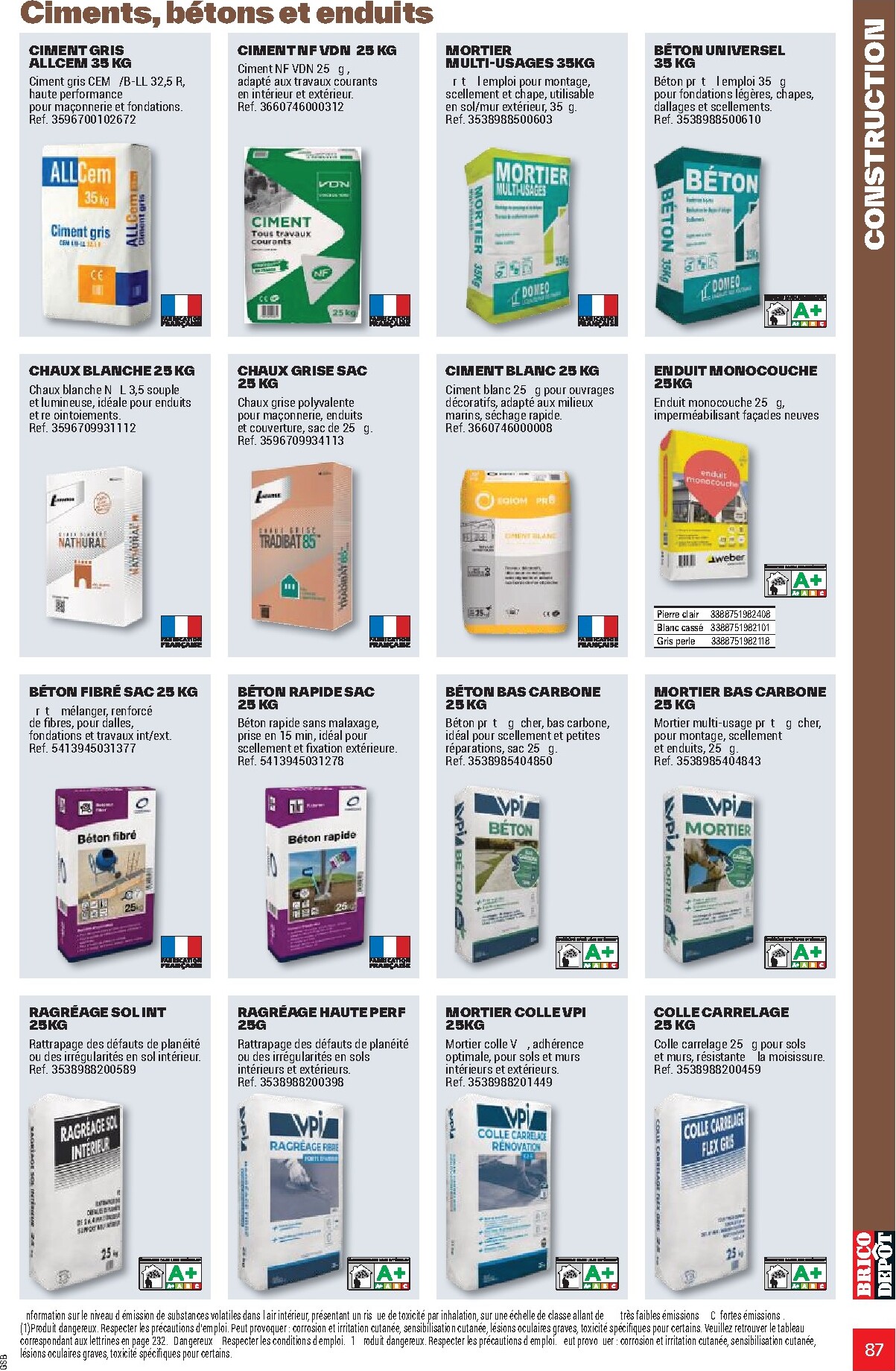 brico-depot - Current Brico Dépôt leaflet valid from de jeudi 26/03/2026 to du vendredi 12/06/2026 - page: 87