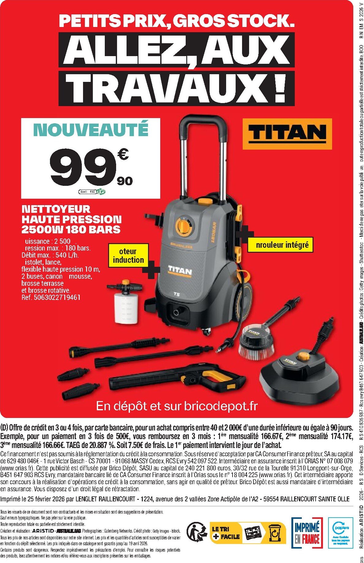 brico-depot - Current Brico Dépôt leaflet valid from de jeudi 26/03/2026 to du vendredi 12/06/2026 - page: 108