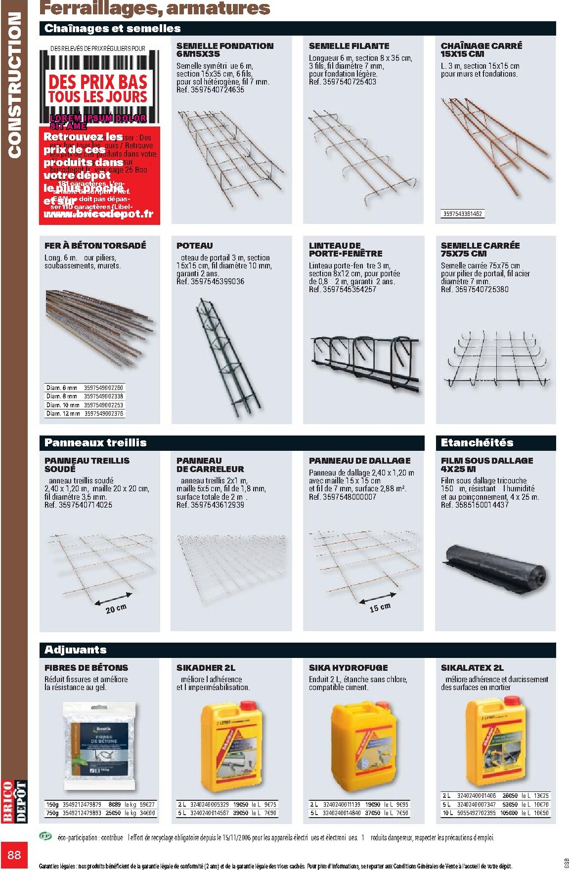 brico-depot - Current Brico Dépôt leaflet valid from de jeudi 26/03/2026 to du vendredi 12/06/2026 - page: 88