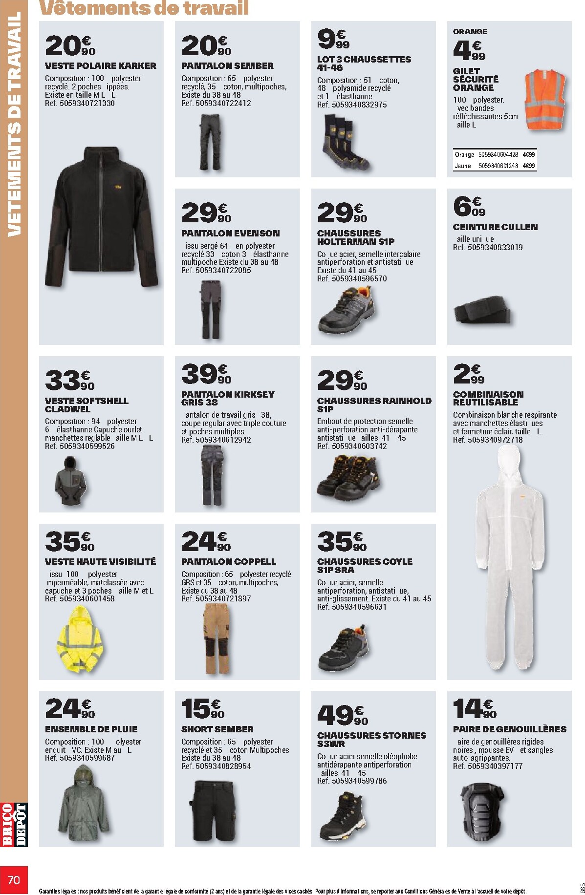 brico-depot - Current Brico Dépôt leaflet valid from de jeudi 26/03/2026 to du vendredi 12/06/2026 - page: 70