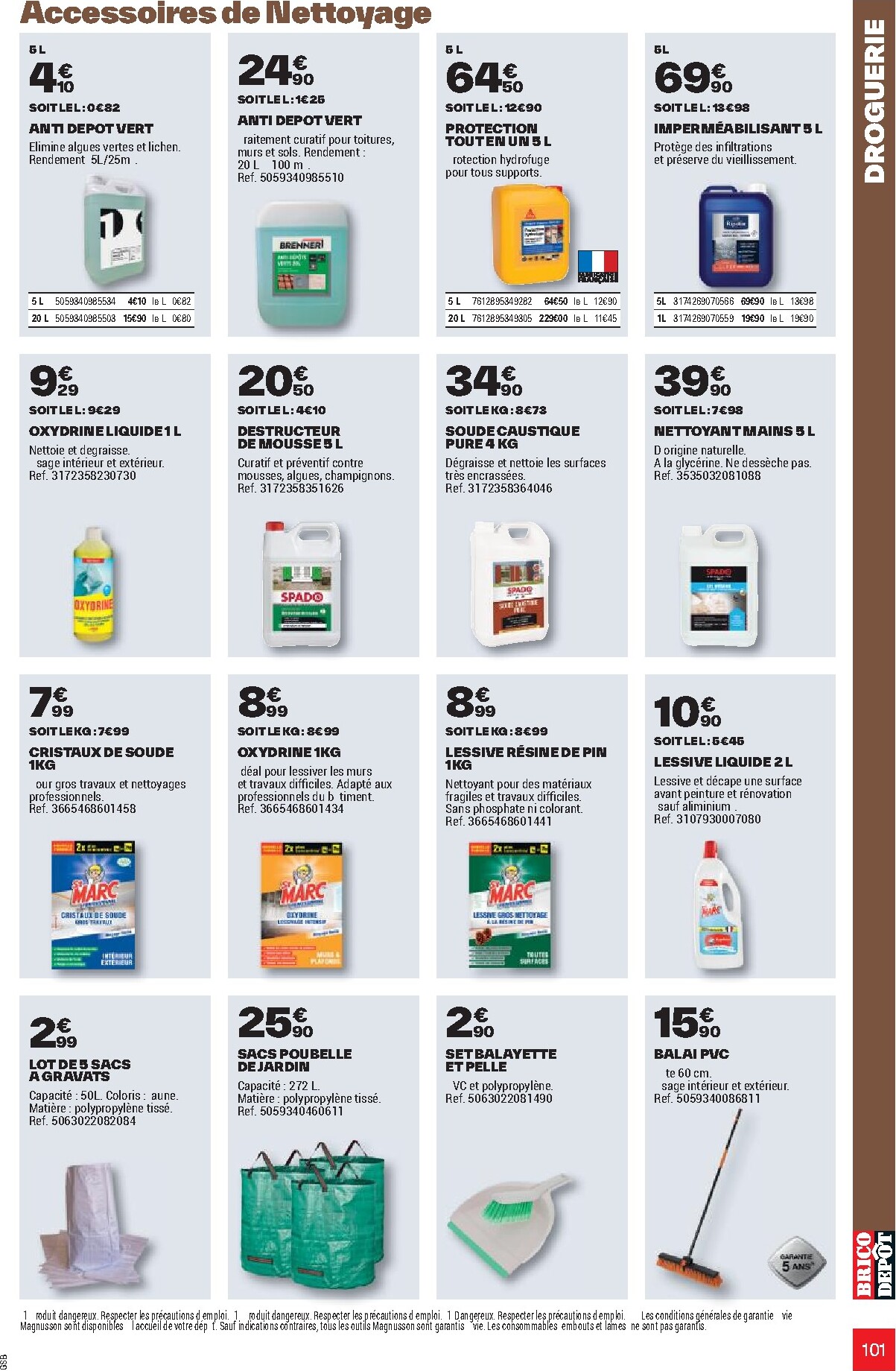 brico-depot - Current Brico Dépôt leaflet valid from de jeudi 26/03/2026 to du vendredi 12/06/2026 - page: 101