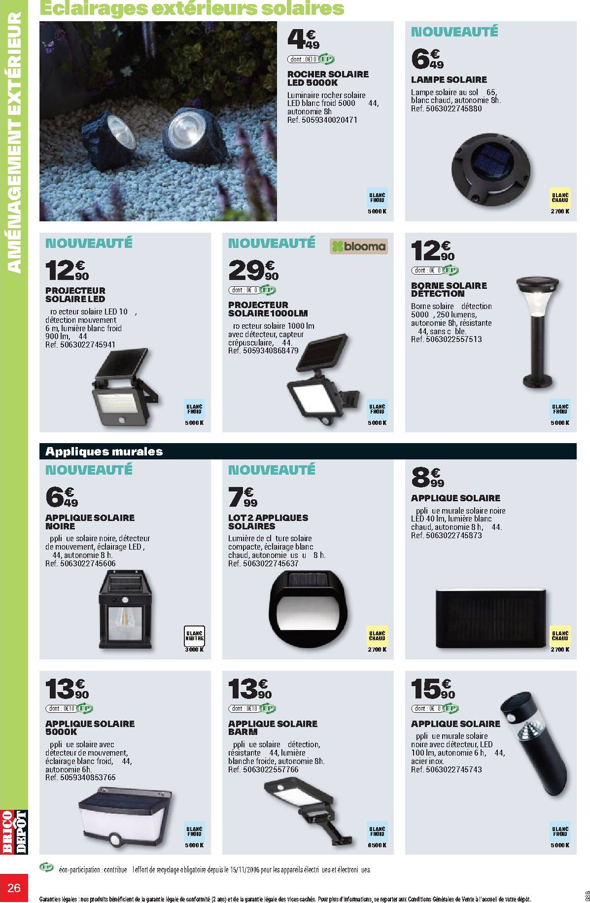 brico-depot - Current Brico Dépôt leaflet valid from de jeudi 26/03/2026 to du vendredi 12/06/2026 - page: 26