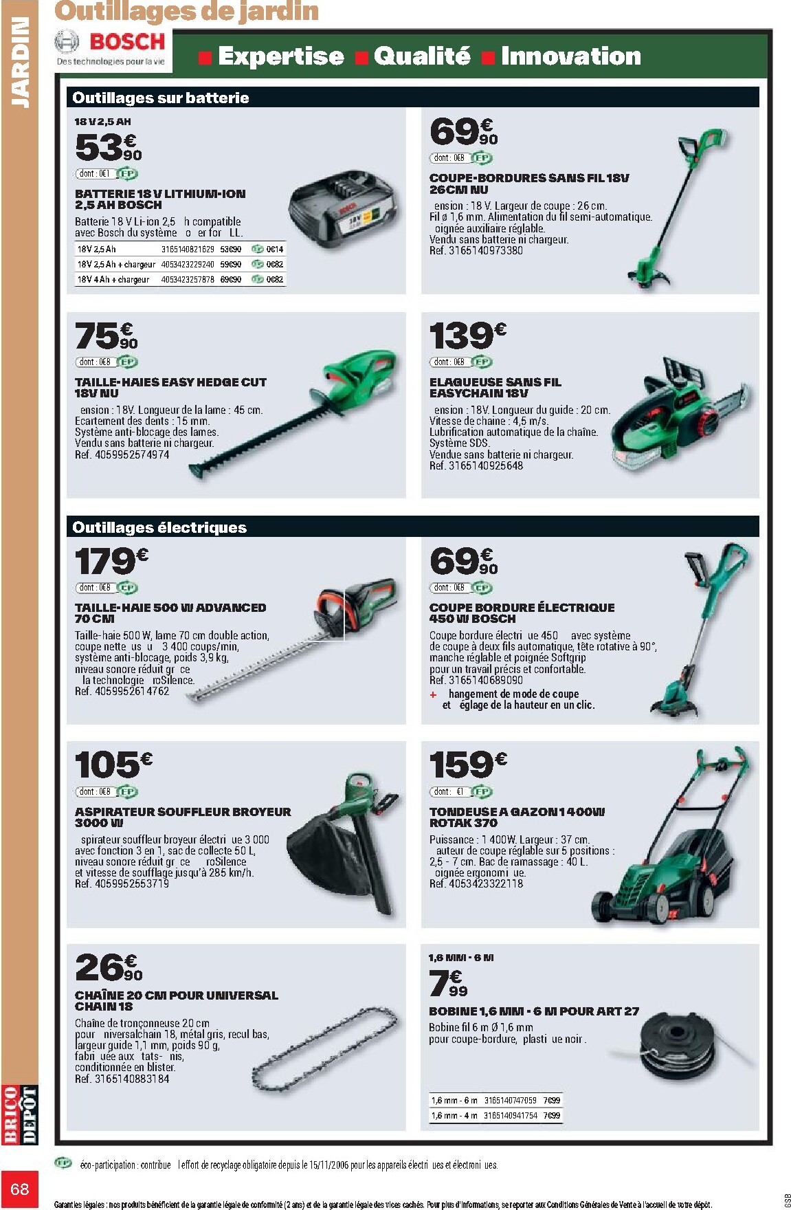 brico-depot - Current Brico Dépôt leaflet valid from de jeudi 26/03/2026 to du vendredi 12/06/2026 - page: 68