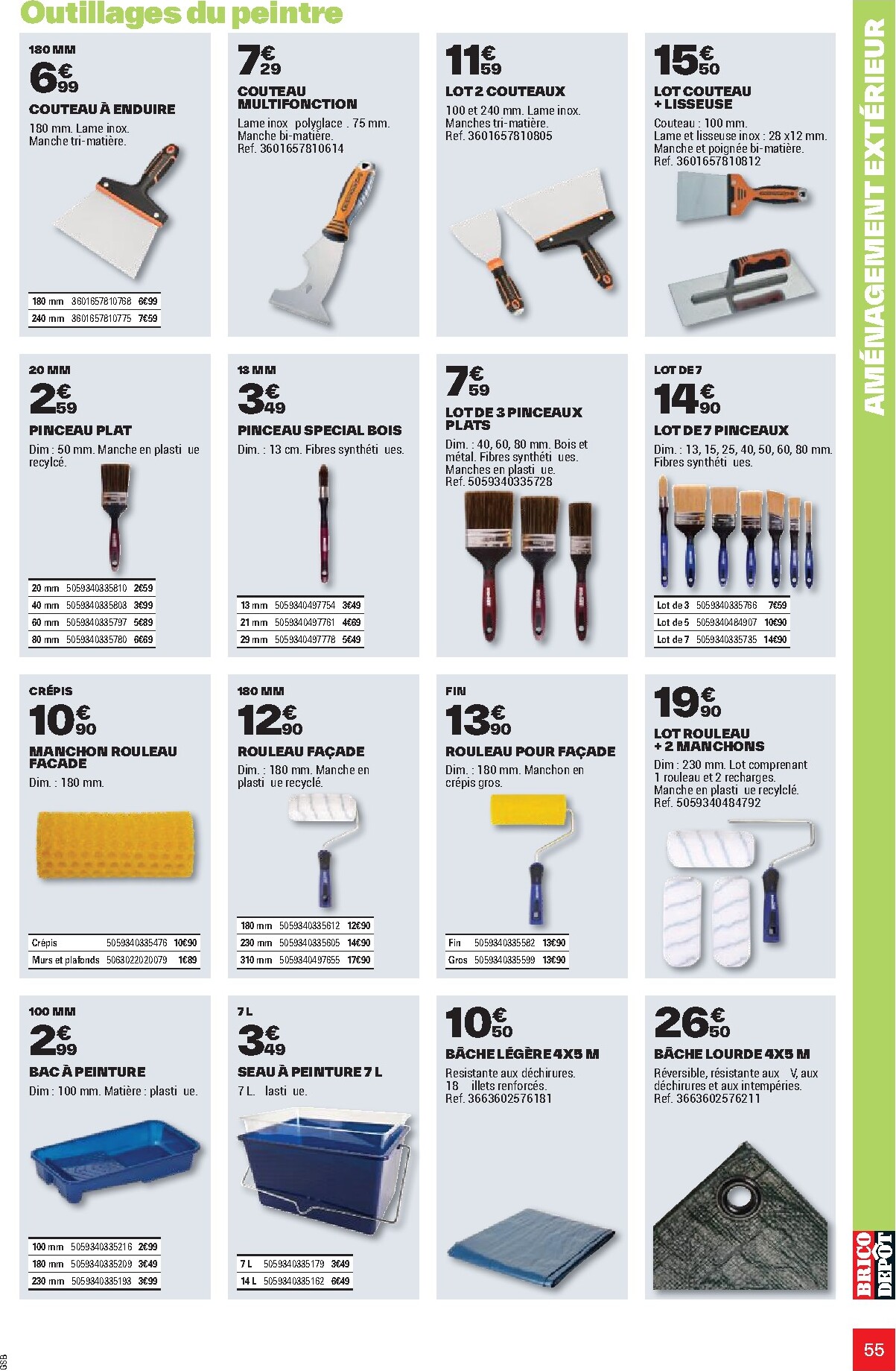 brico-depot - Current Brico Dépôt leaflet valid from de jeudi 26/03/2026 to du vendredi 12/06/2026 - page: 55