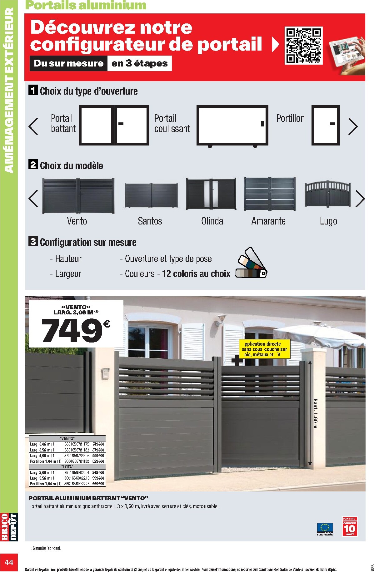brico-depot - Current Brico Dépôt leaflet valid from de jeudi 26/03/2026 to du vendredi 12/06/2026 - page: 44