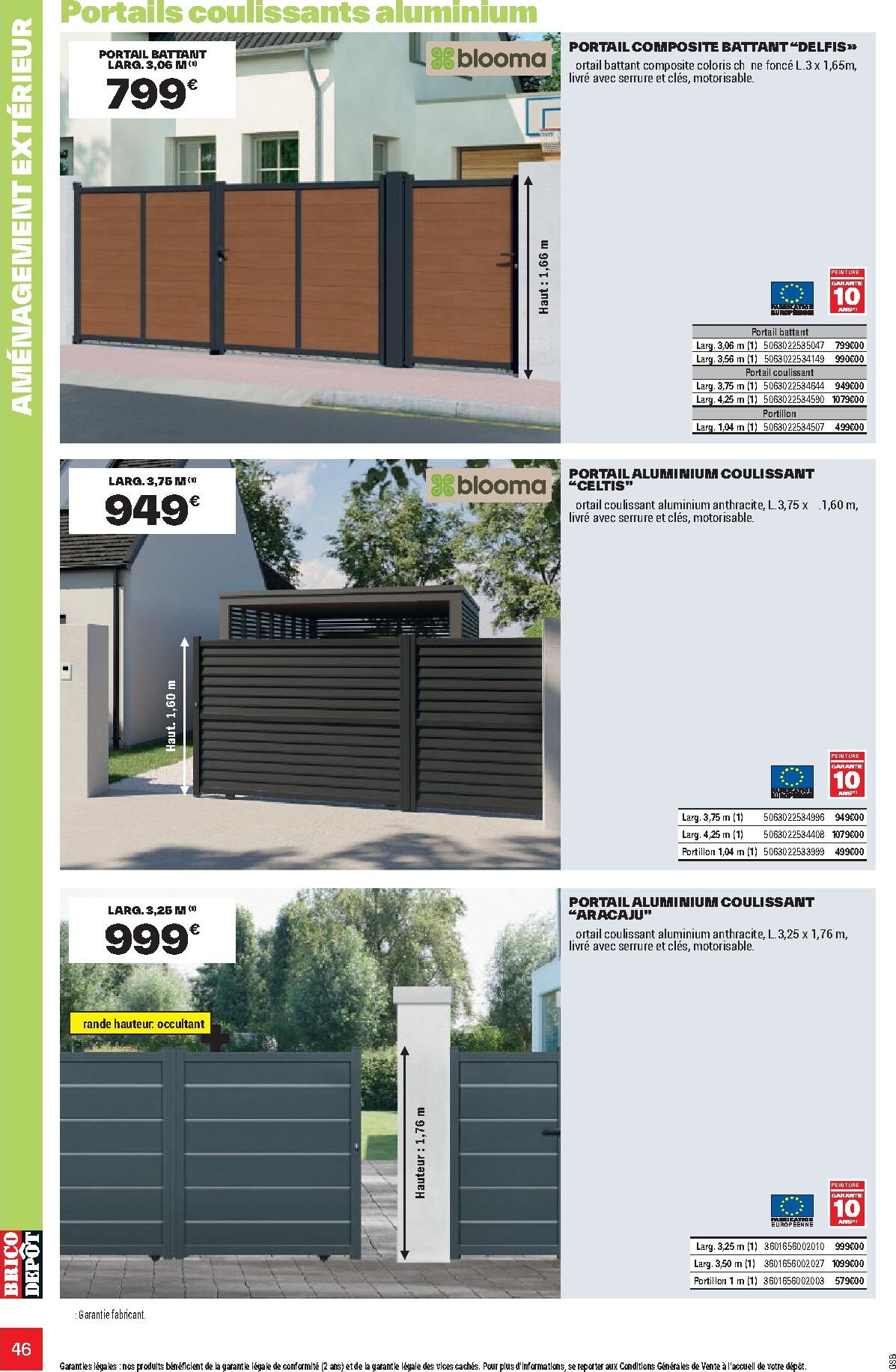 brico-depot - Current Brico Dépôt leaflet valid from de jeudi 26/03/2026 to du vendredi 12/06/2026 - page: 46