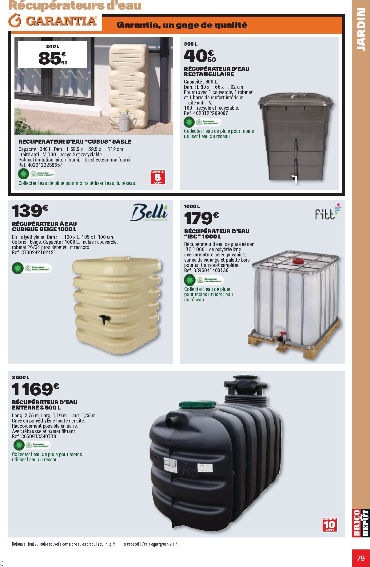 brico-depot - Current Brico Dépôt leaflet valid from de jeudi 26/03/2026 to du vendredi 12/06/2026 - page: 79