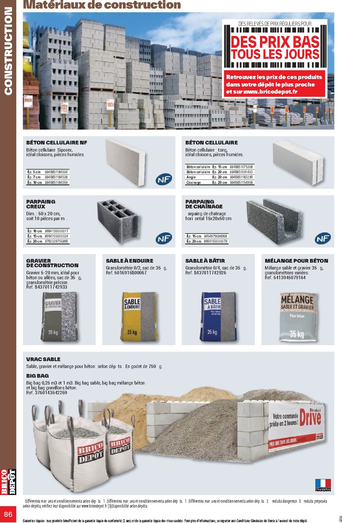 brico-depot - Current Brico Dépôt leaflet valid from de jeudi 26/03/2026 to du vendredi 12/06/2026 - page: 86