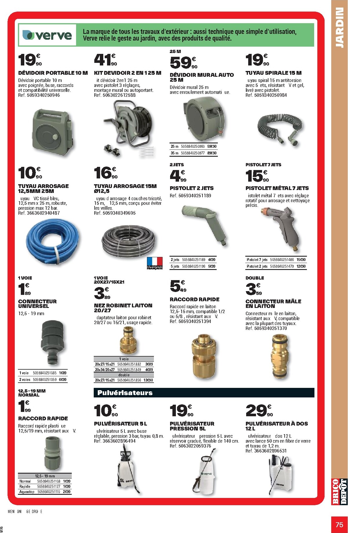 brico-depot - Current Brico Dépôt leaflet valid from de jeudi 26/03/2026 to du vendredi 12/06/2026 - page: 75