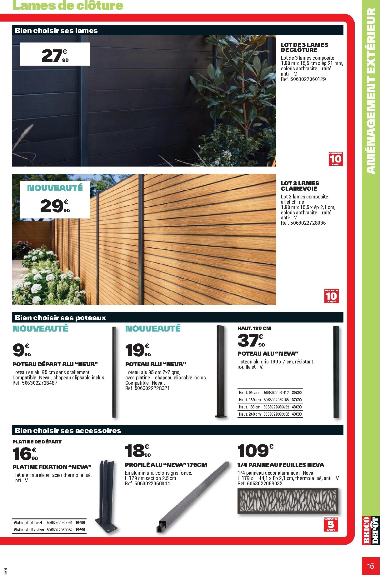 brico-depot - Current Brico Dépôt leaflet valid from de jeudi 26/03/2026 to du vendredi 12/06/2026 - page: 15