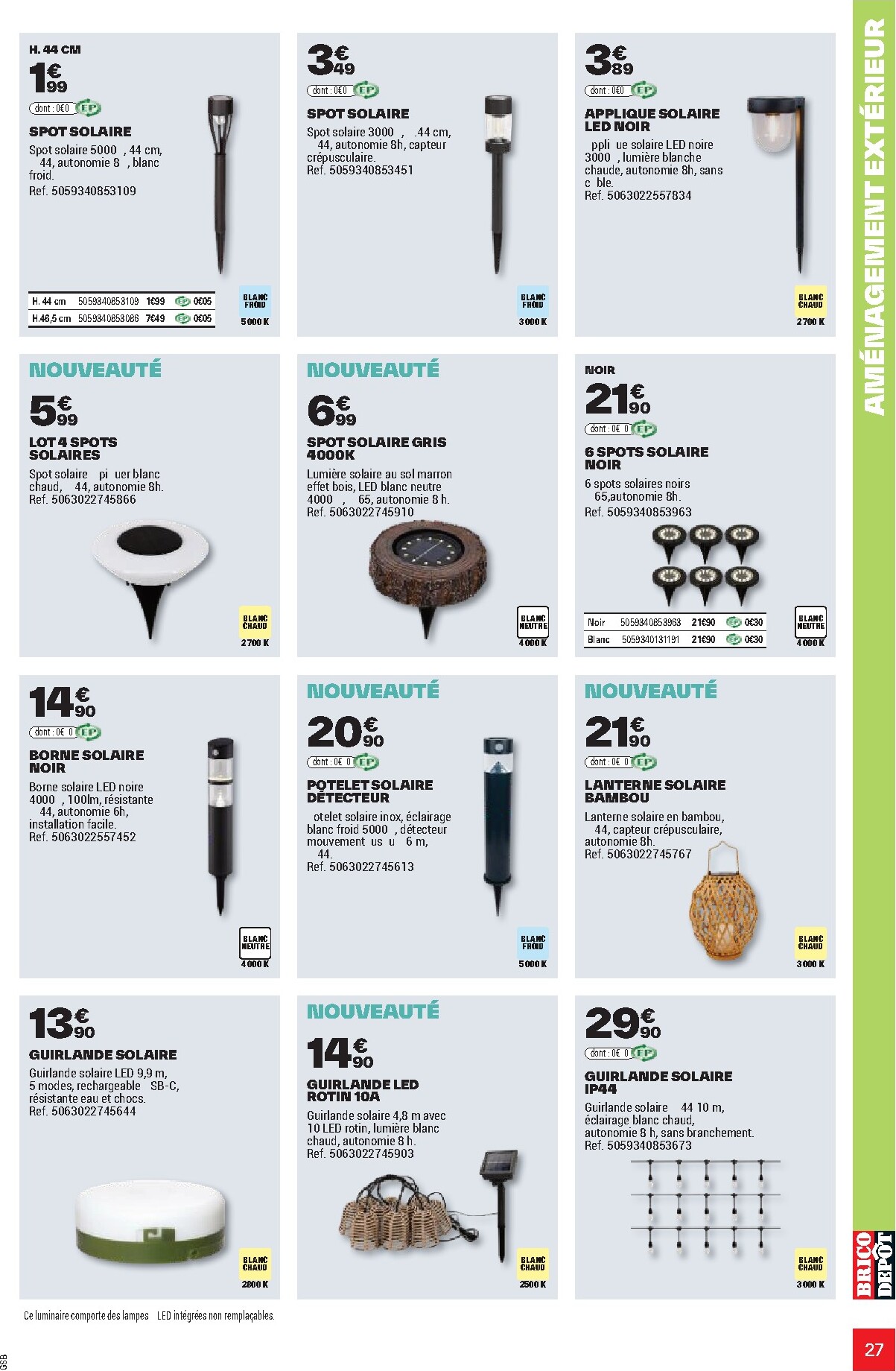 brico-depot - Current Brico Dépôt leaflet valid from de jeudi 26/03/2026 to du vendredi 12/06/2026 - page: 27