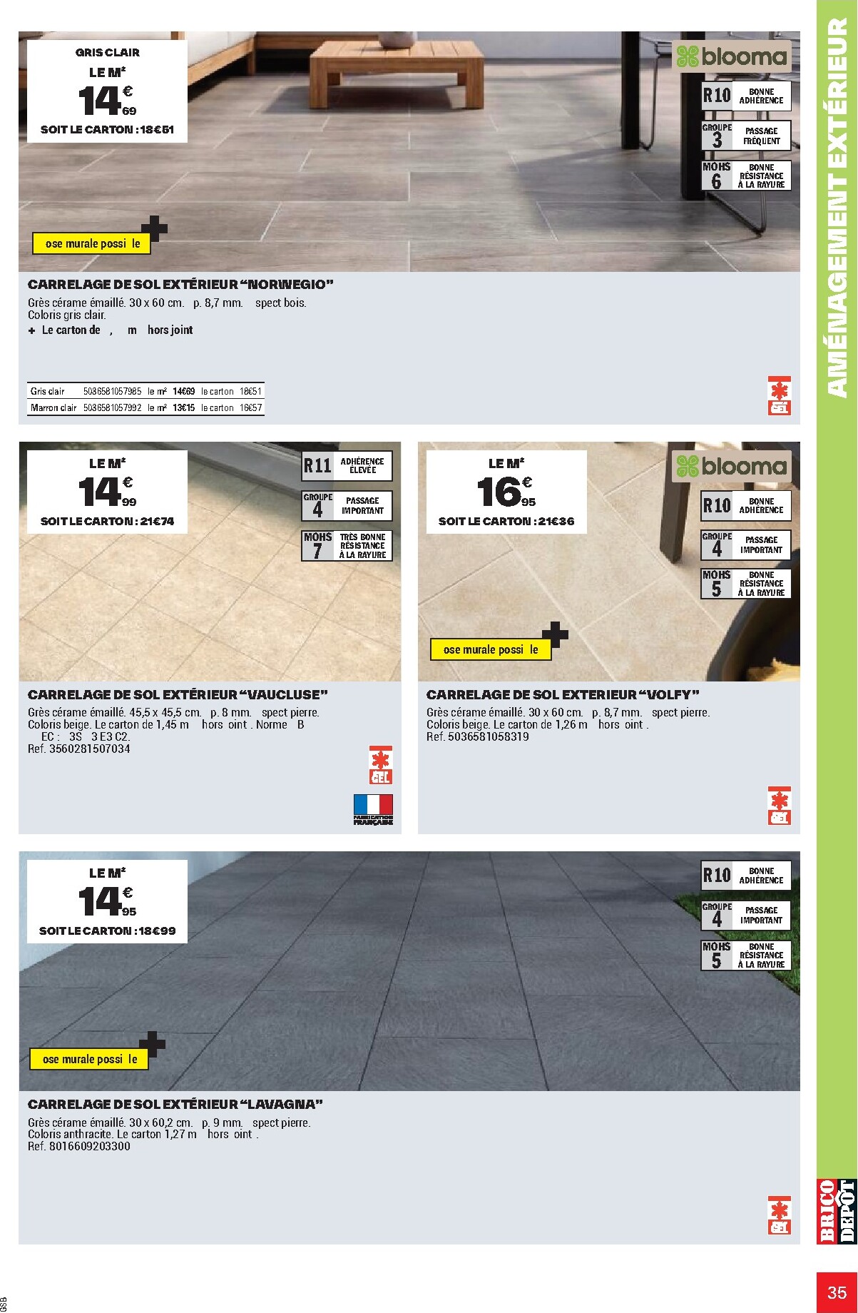 brico-depot - Current Brico Dépôt leaflet valid from de jeudi 26/03/2026 to du vendredi 12/06/2026 - page: 35