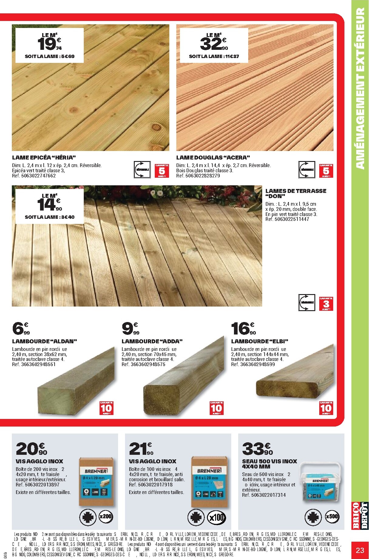 brico-depot - Current Brico Dépôt leaflet valid from de jeudi 26/03/2026 to du vendredi 12/06/2026 - page: 23