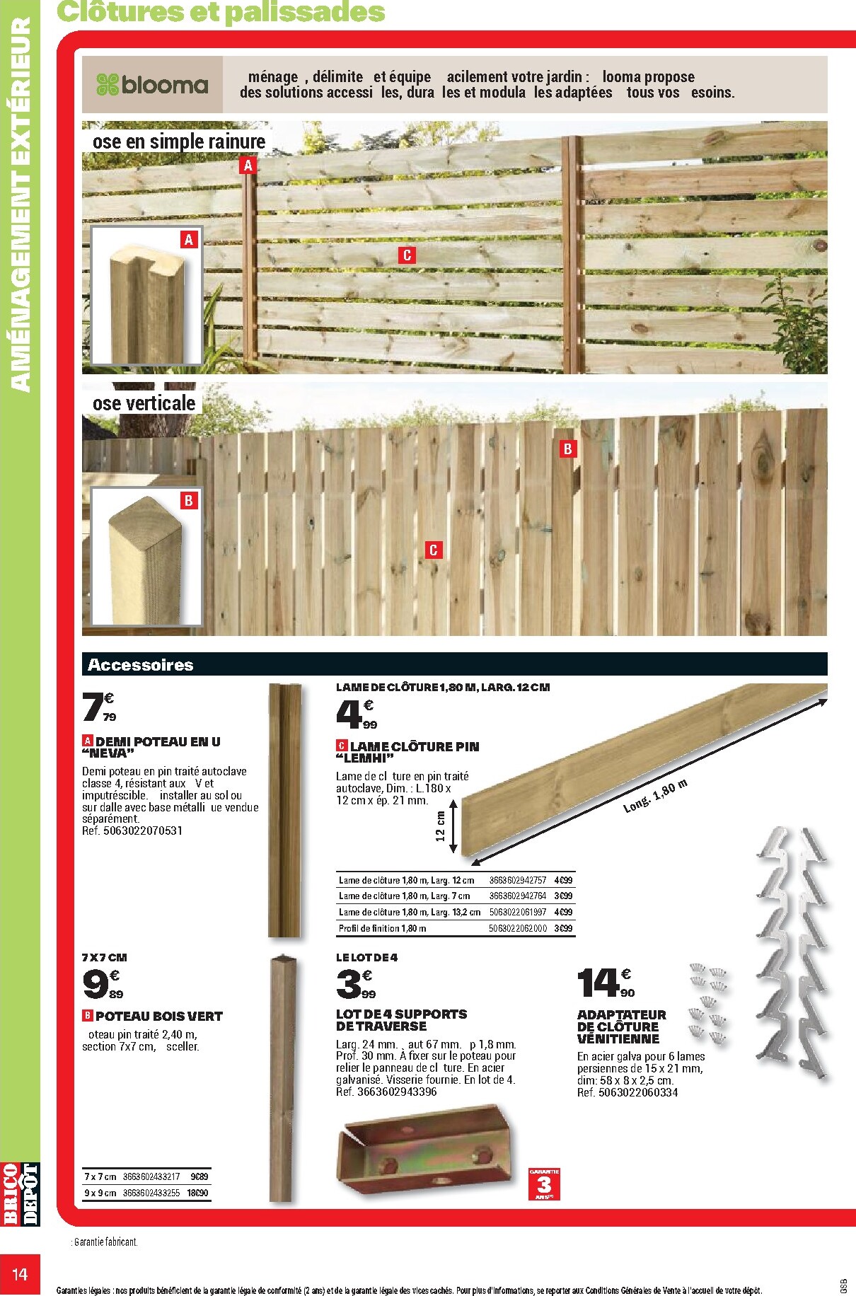 brico-depot - Current Brico Dépôt leaflet valid from de jeudi 26/03/2026 to du vendredi 12/06/2026 - page: 14