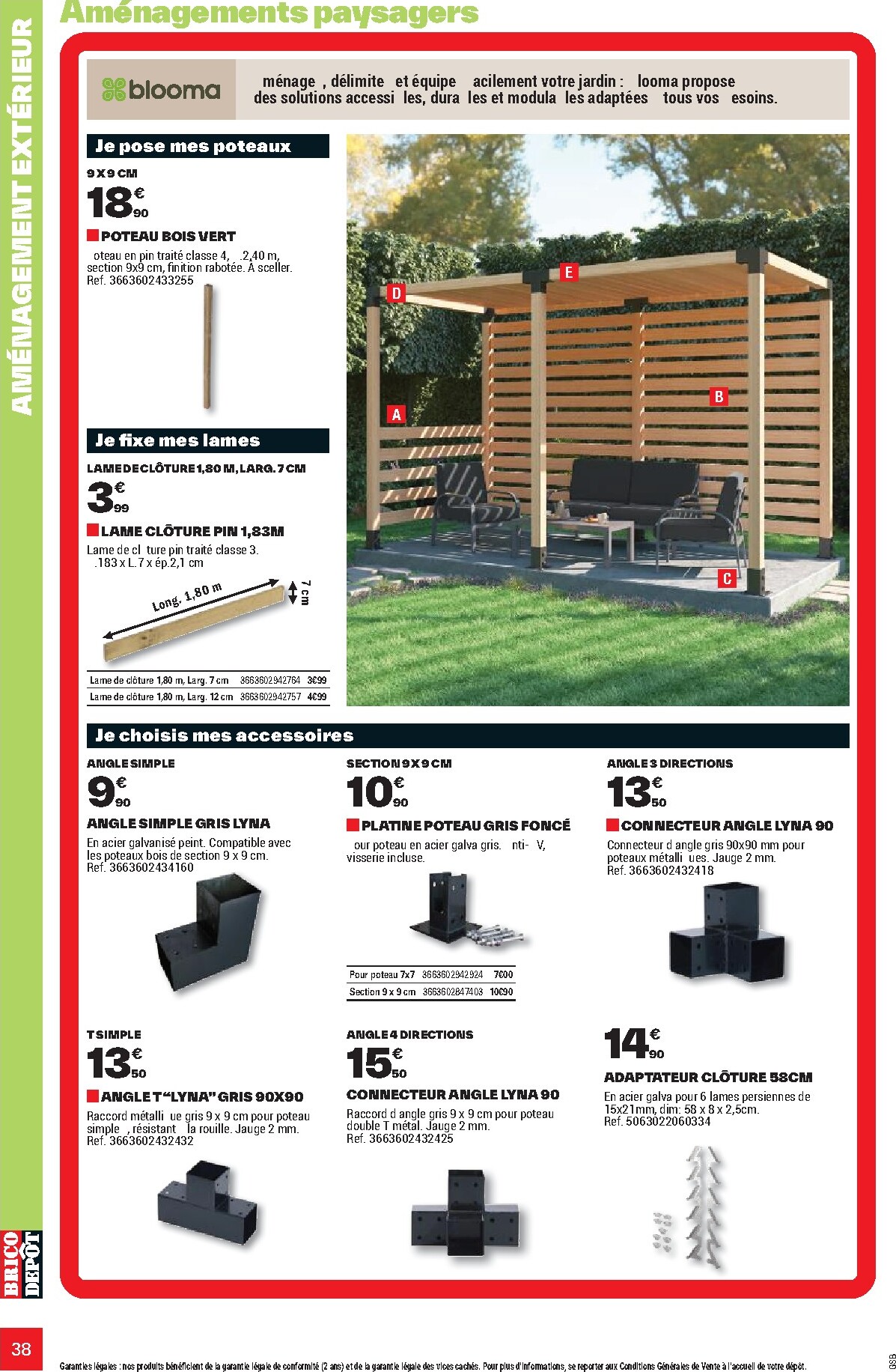 brico-depot - Current Brico Dépôt leaflet valid from de jeudi 26/03/2026 to du vendredi 12/06/2026 - page: 38